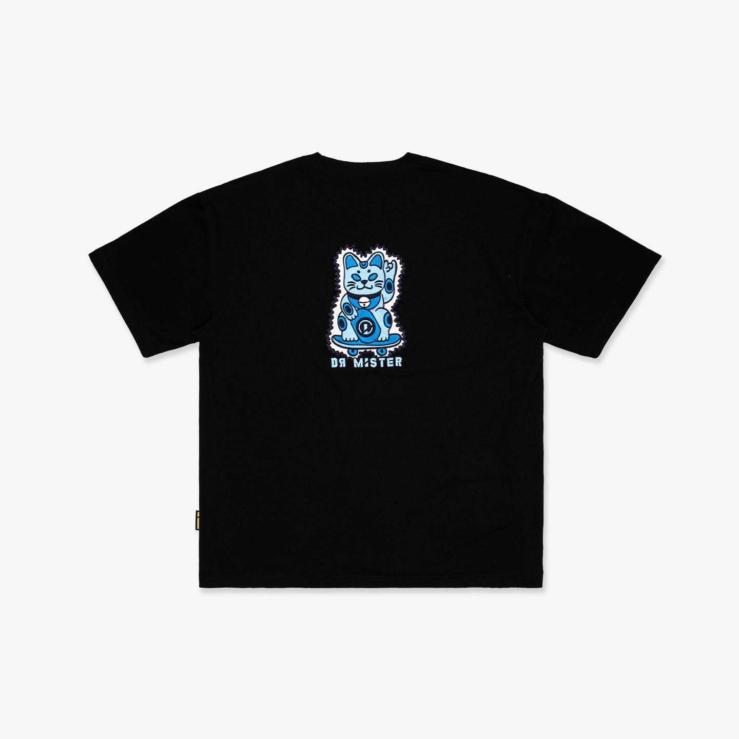 Lucky Neko Tee - Black