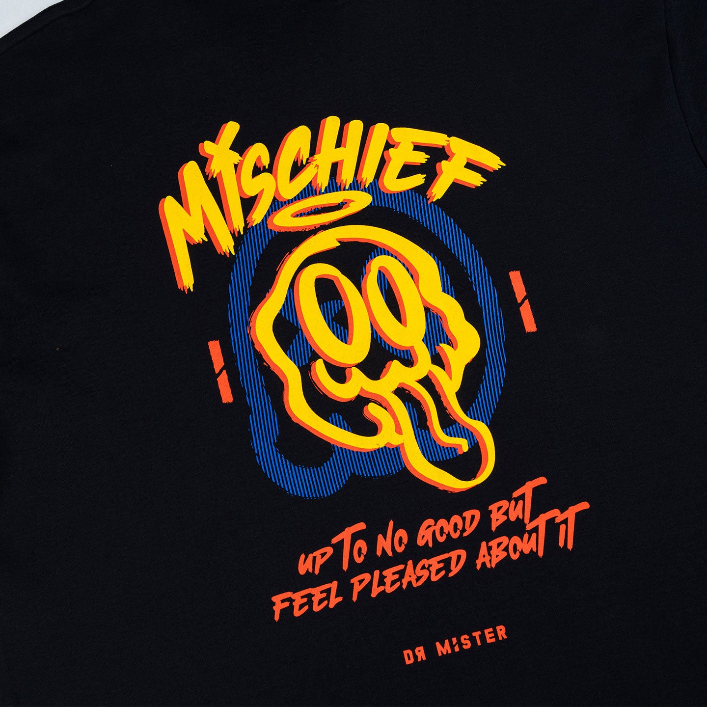 Angelic Oversized Tee - Black