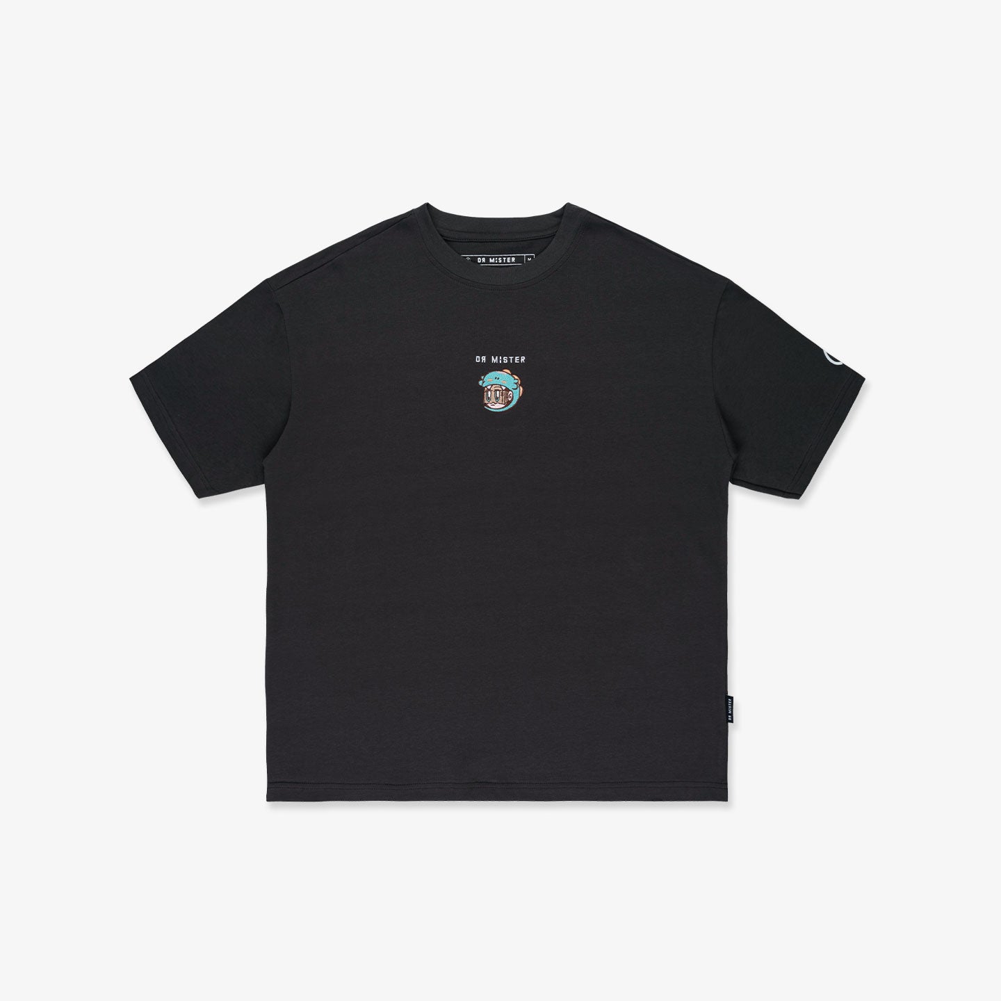 Snack Mascot Broad Tee - Dark Grey