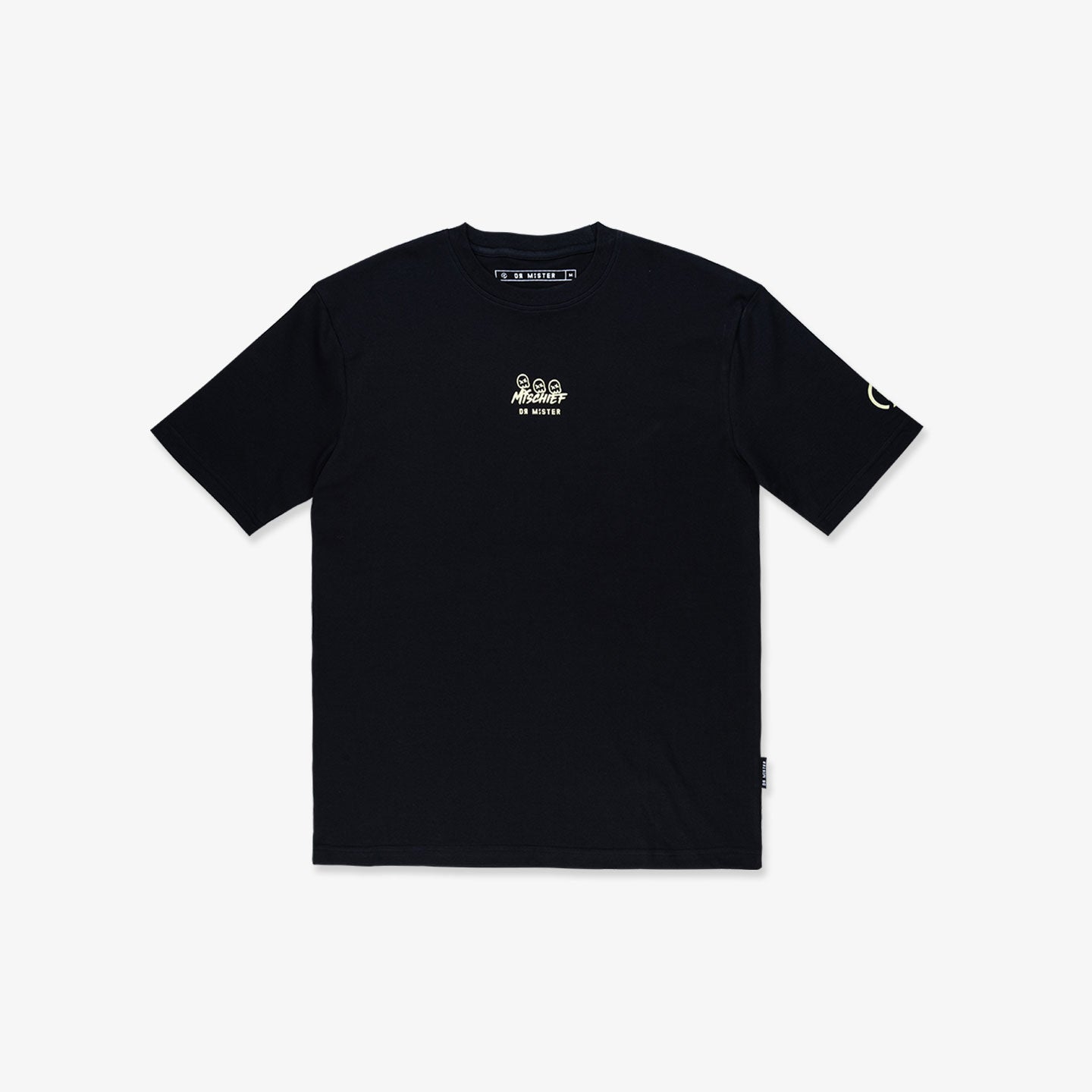 Devilish Oversized Tee- Black