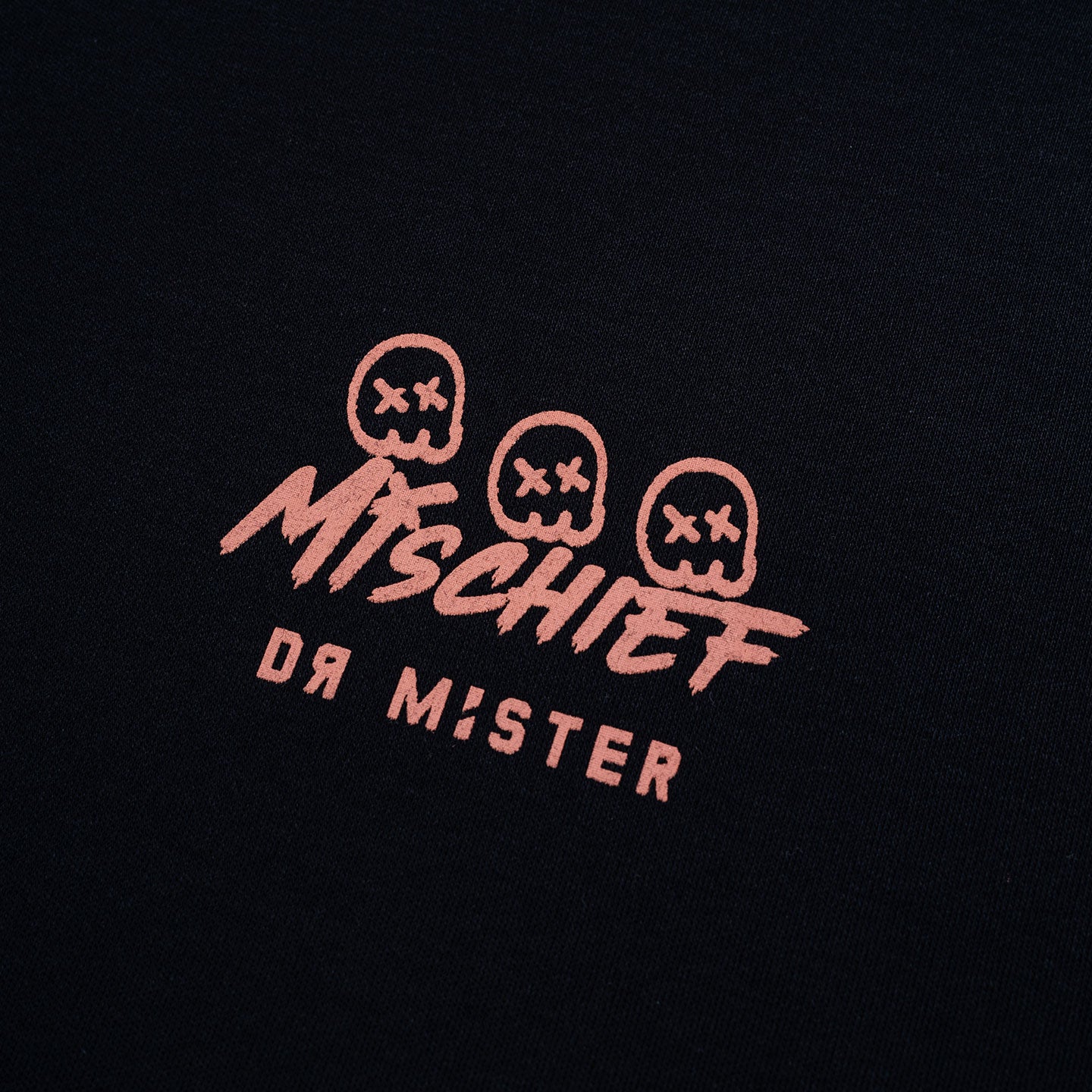 Devilish Oversized Tee- Black