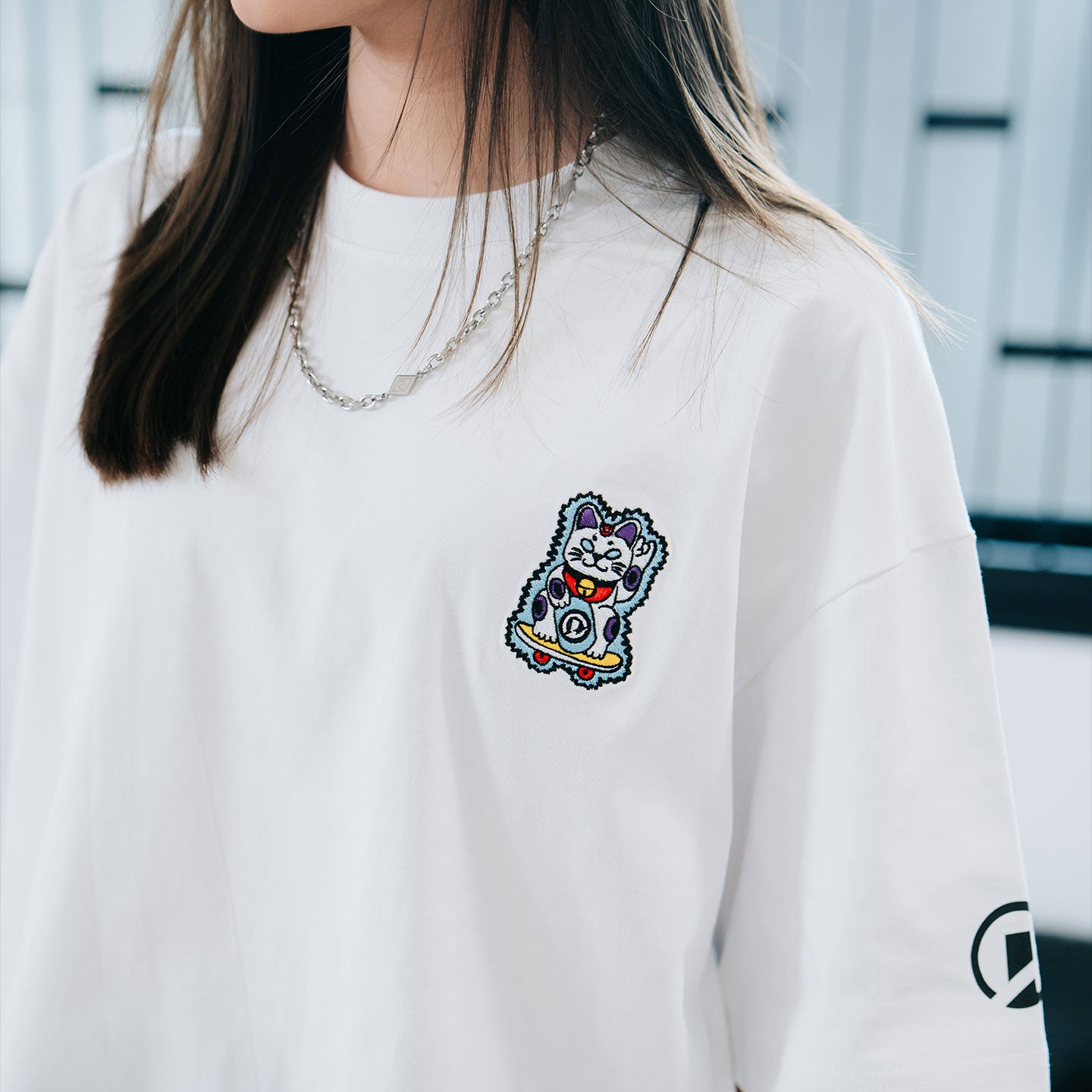 Mini Neko Tee - White