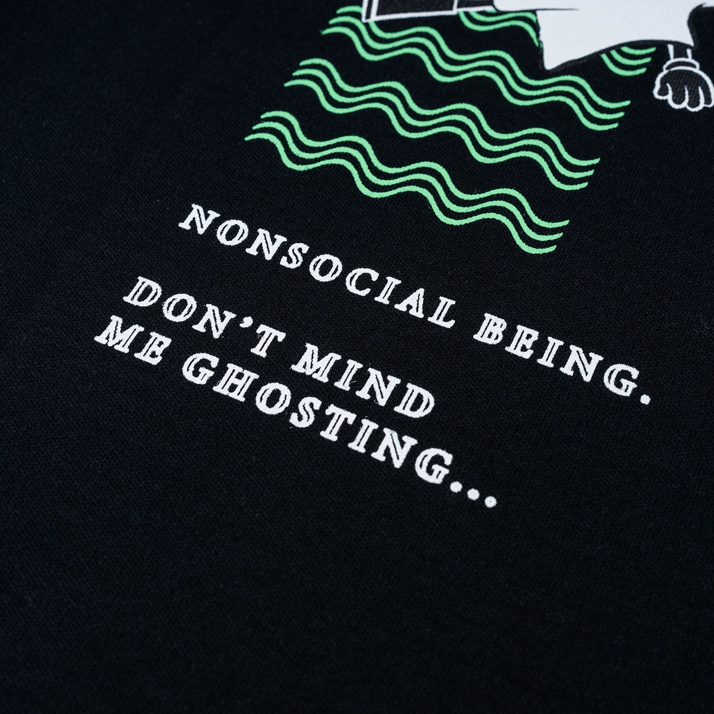 Float Oversized Tee - Black