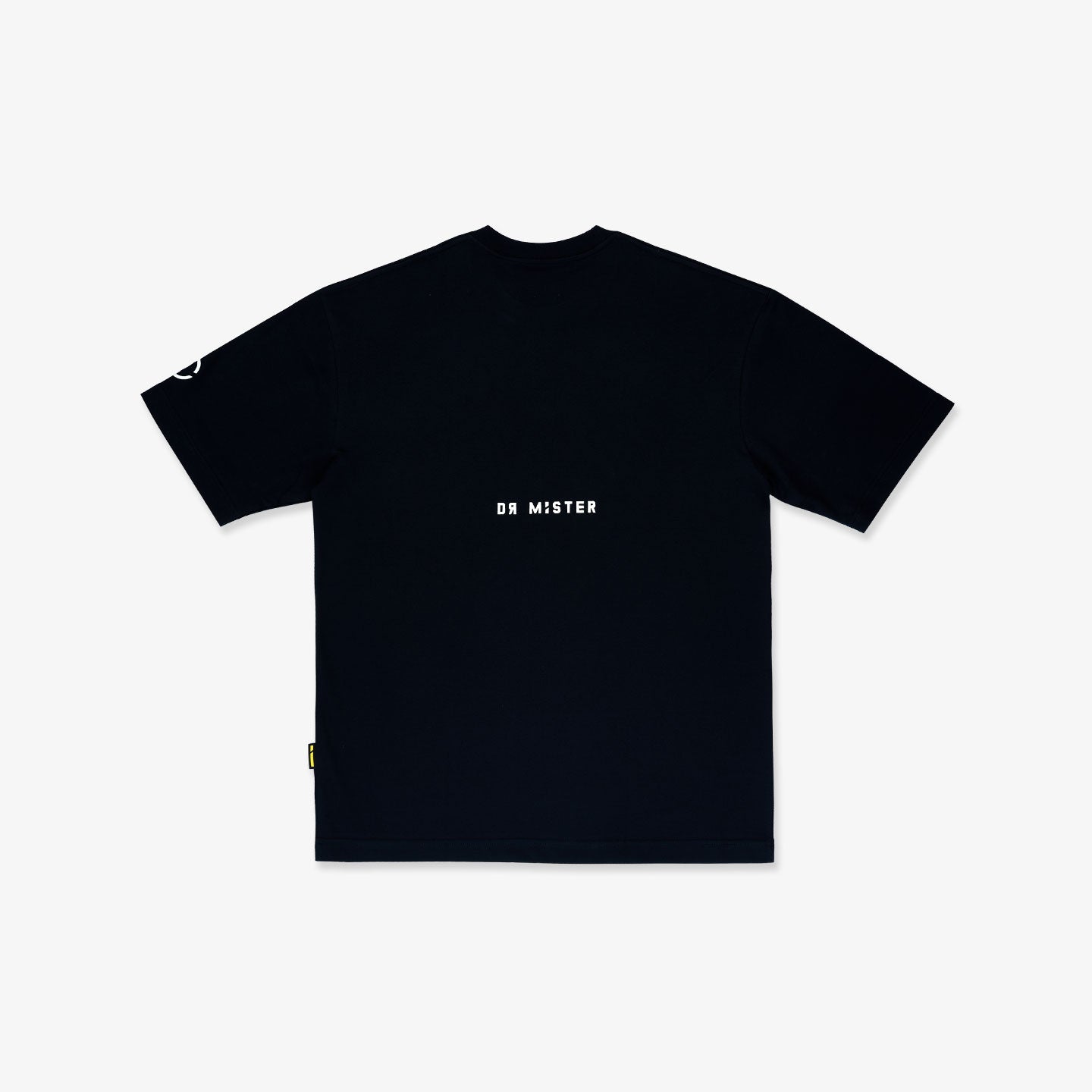 College Oversized Tee - Black