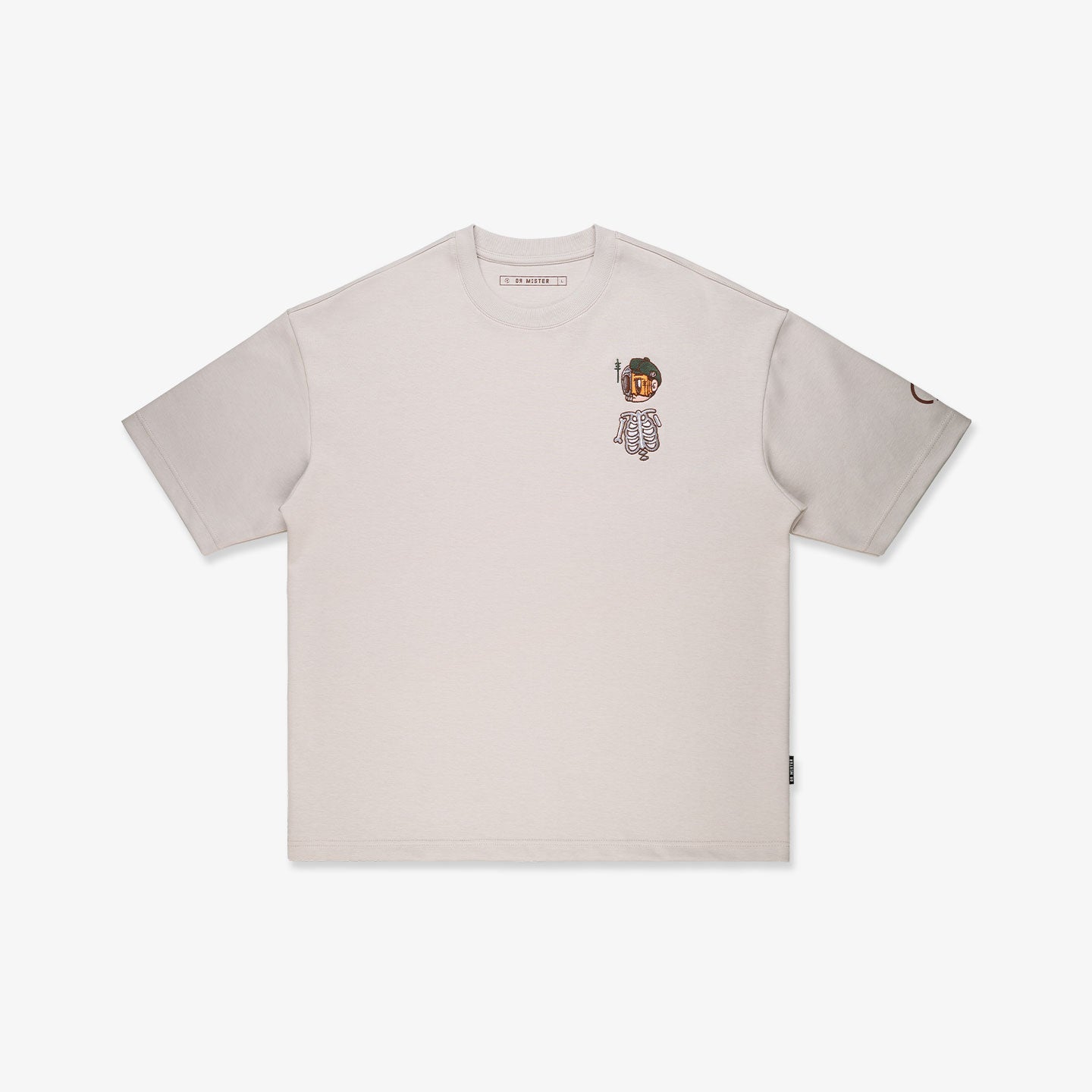 Nothing Matters Heavy Broad Tee - Beige