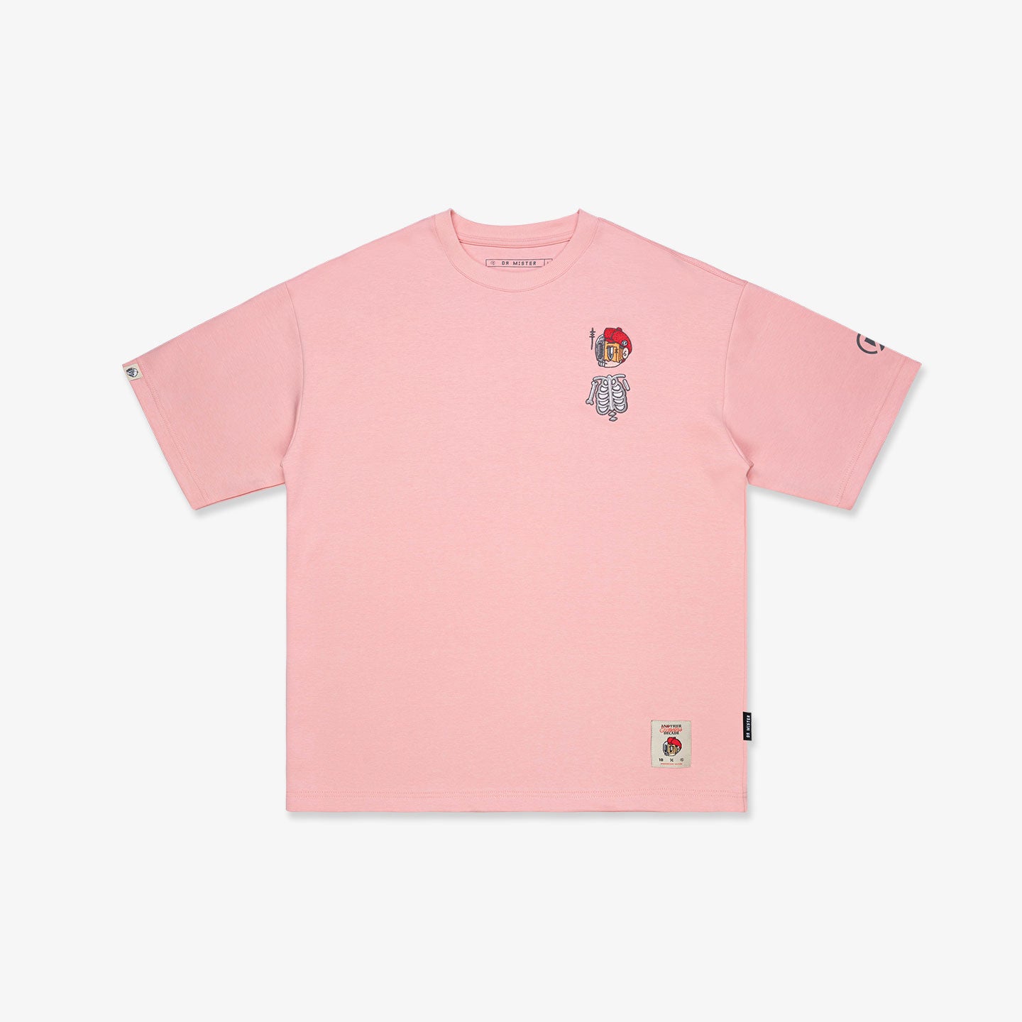 Nothing Matters Heavy Broad Tee - Beige Pink