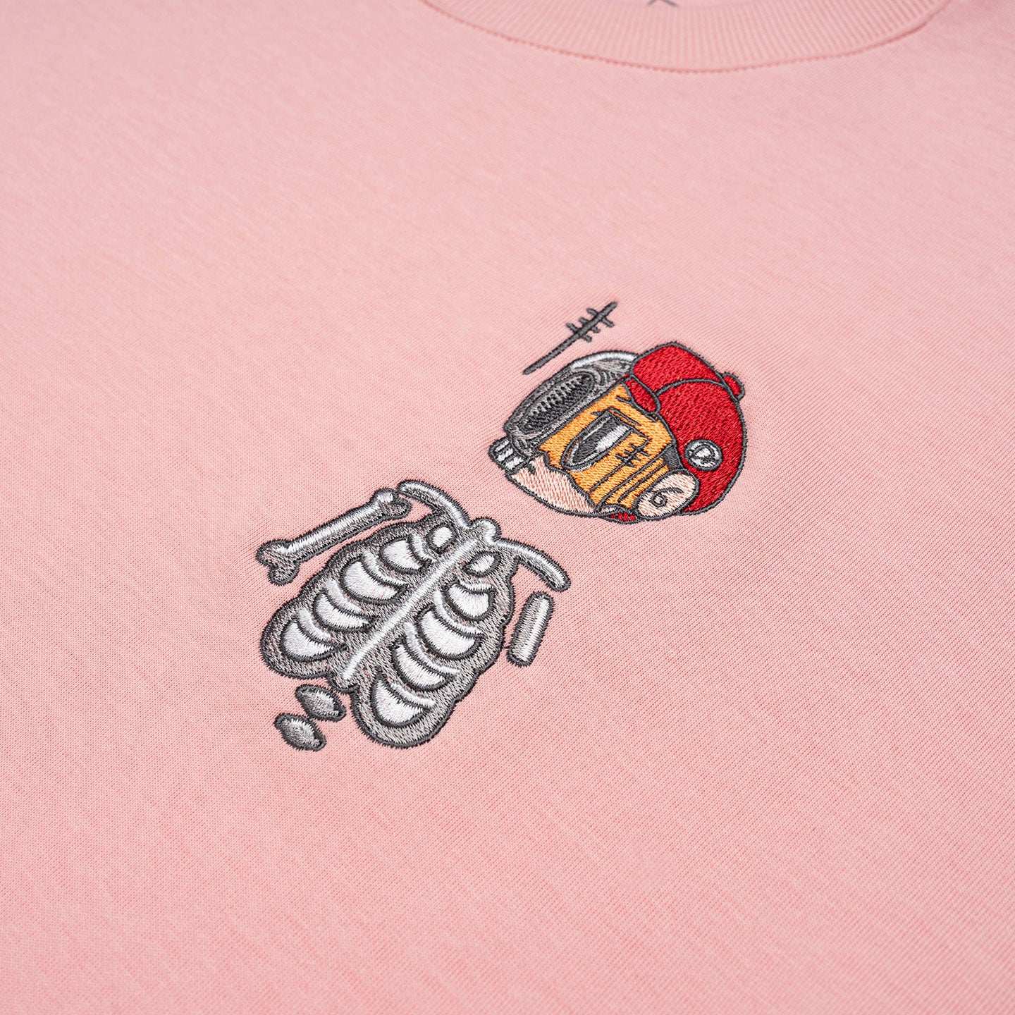 Nothing Matters Heavy Broad Tee - Beige Pink