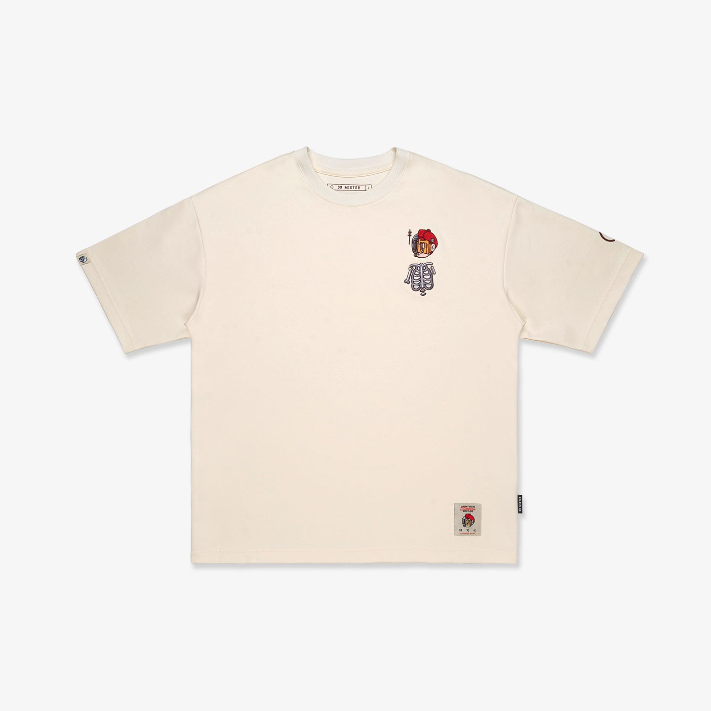 Nothing Matters Heavy Broad Tee - Cream Yellow