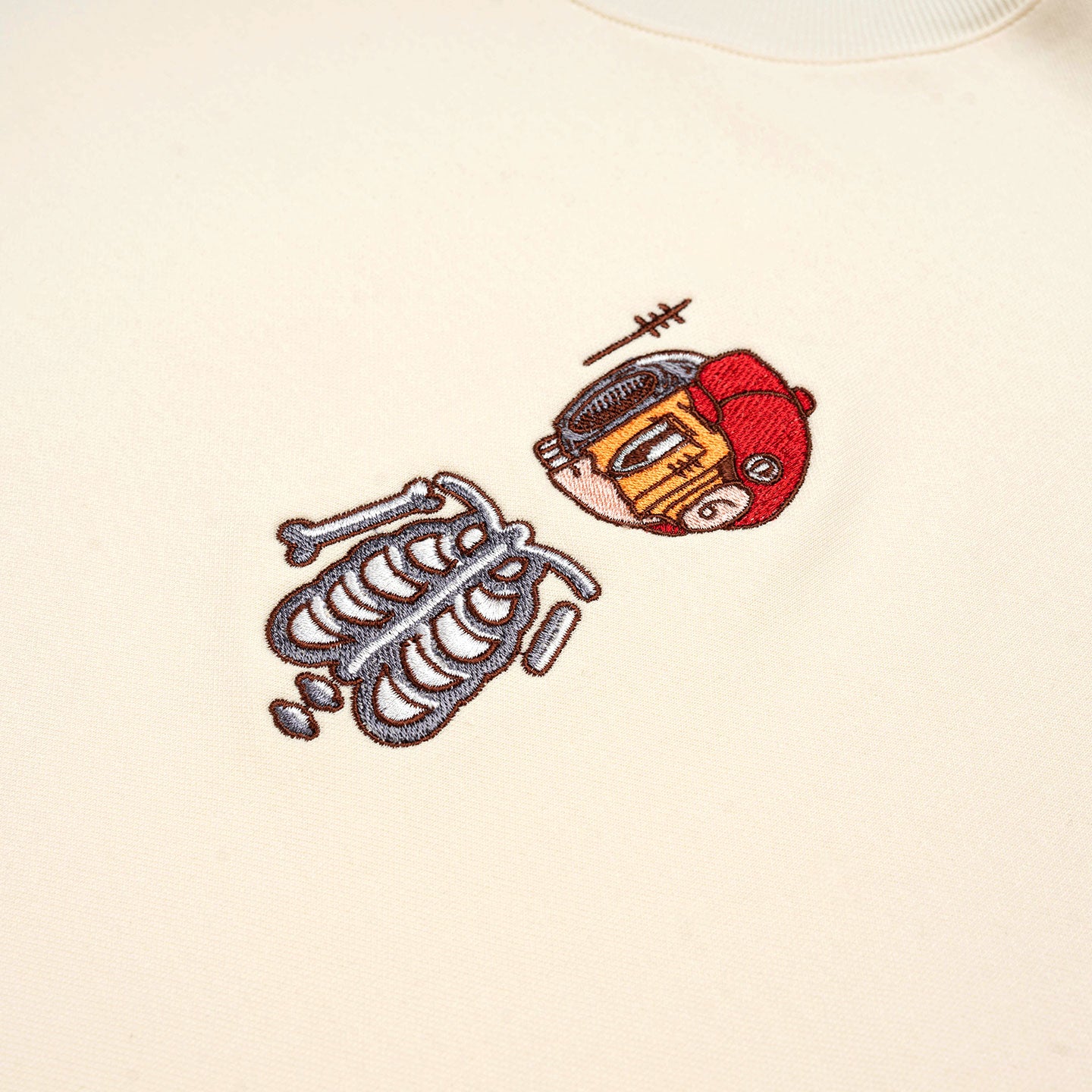Nothing Matters Heavy Broad Tee - Cream Yellow
