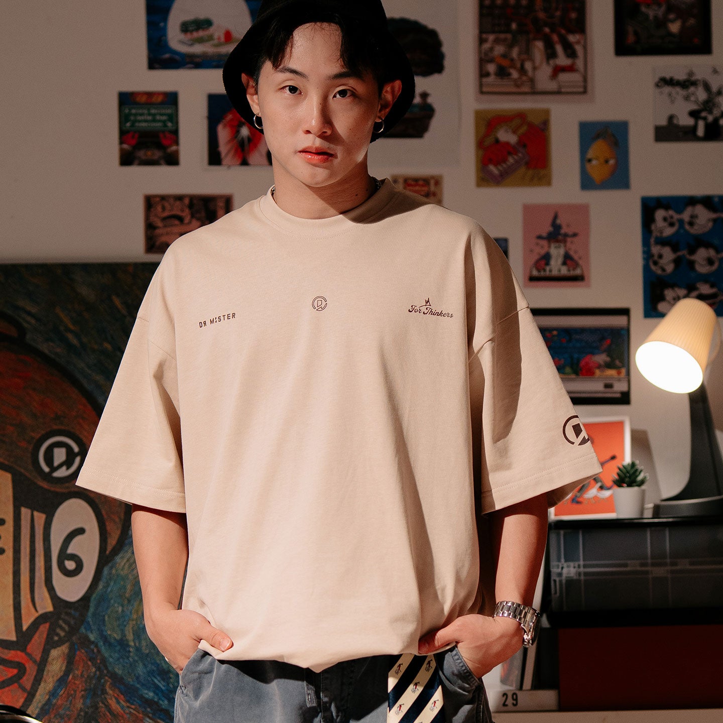 Only Mortal Tee - Beige