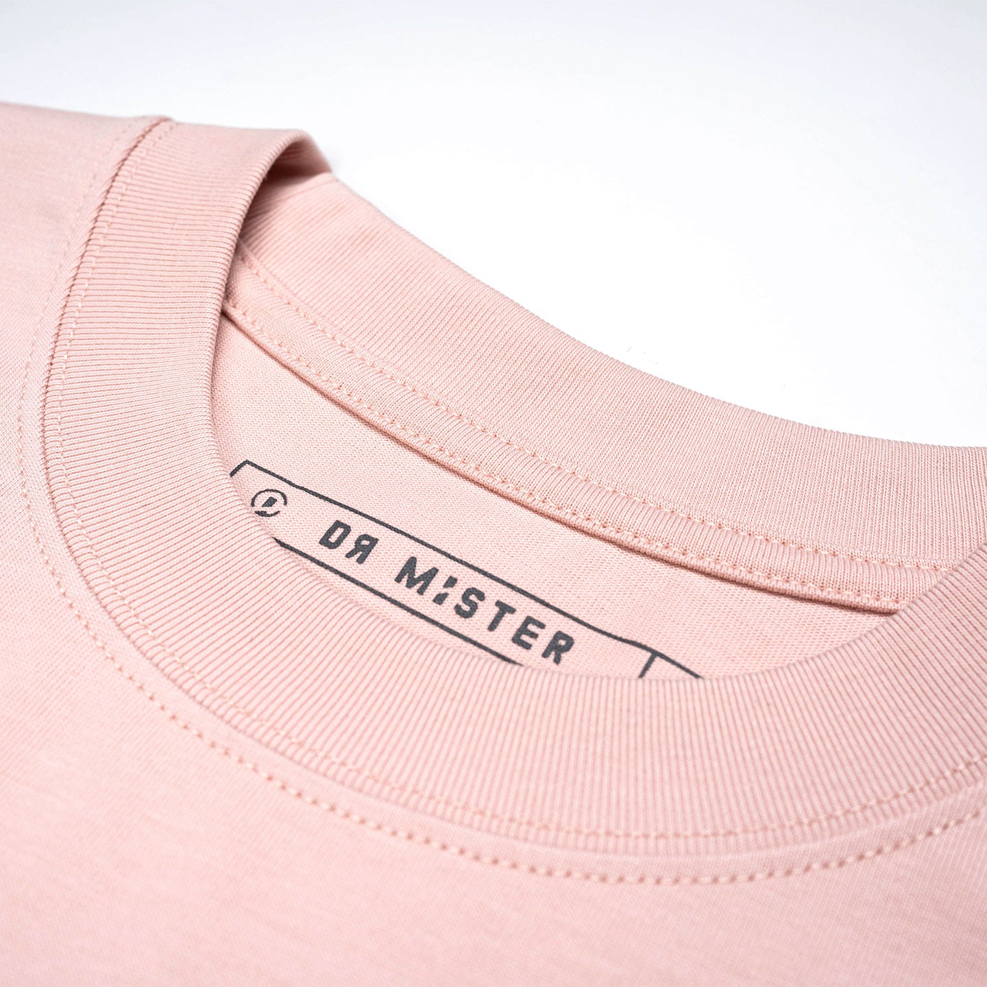 Outline Logo Tee - Faded Pink