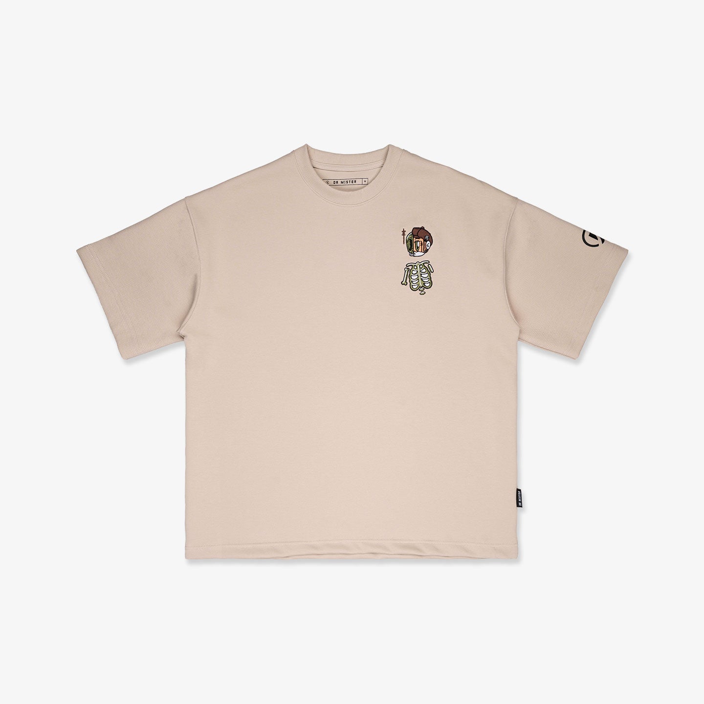 NM Patina Grained Tee - Beige