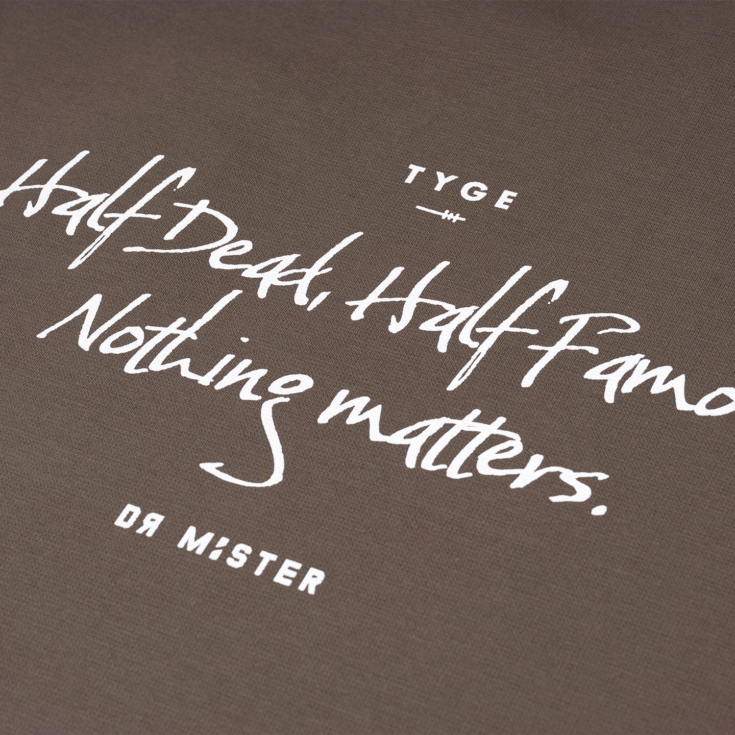 NM Patina Grained Tee - Ash Brown