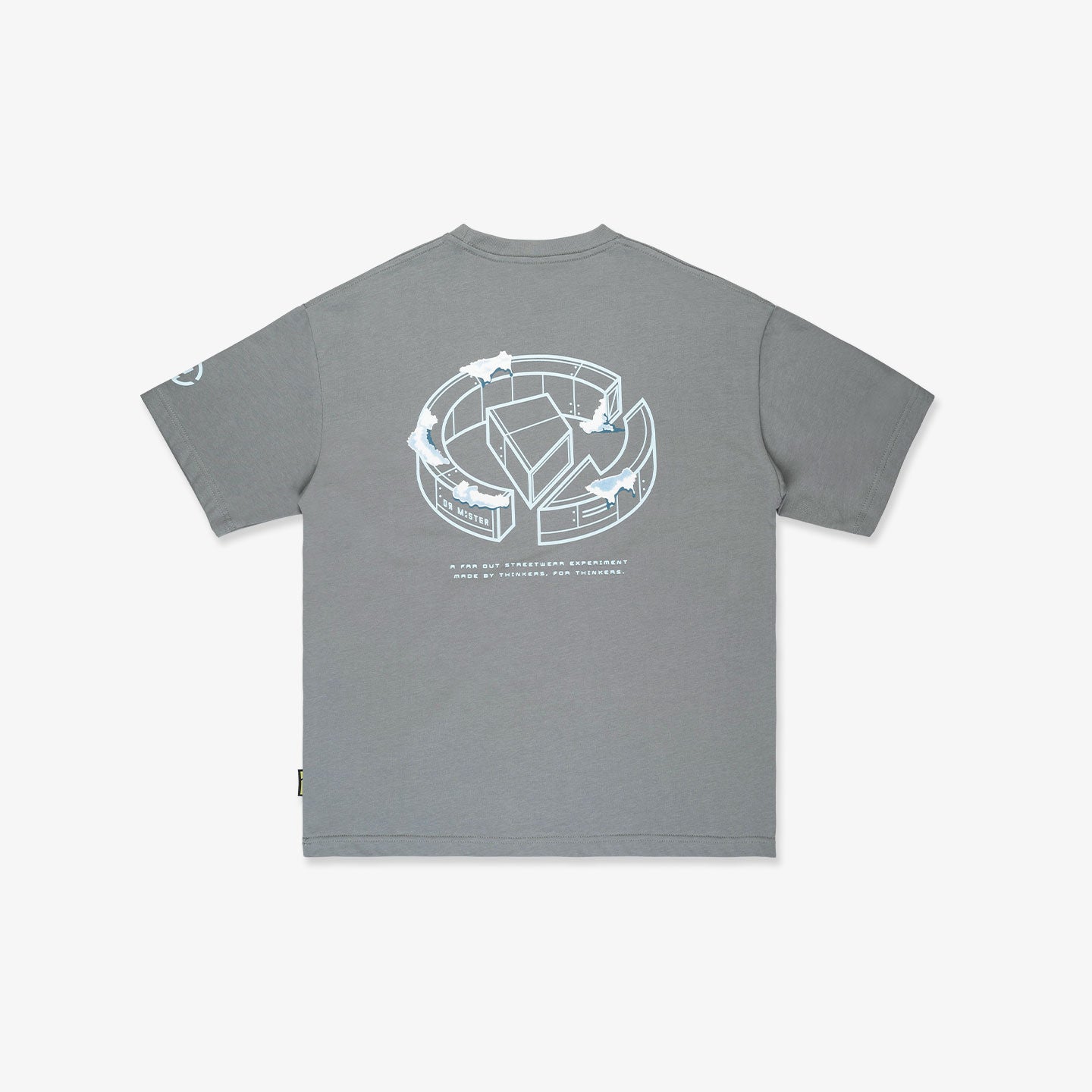 Perpetual Campus Broad Tee - Light Grey
