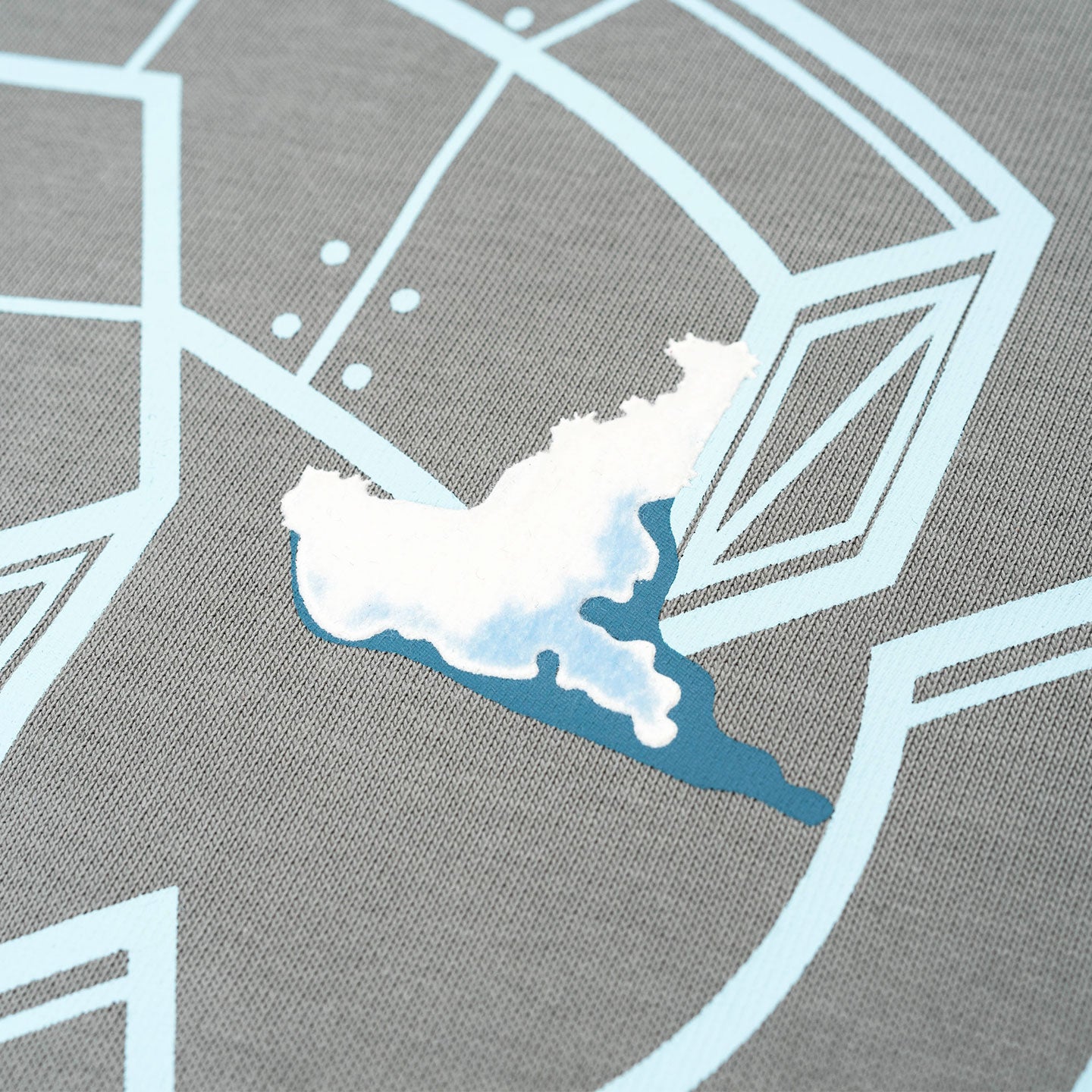 Perpetual Campus Broad Tee - Light Grey