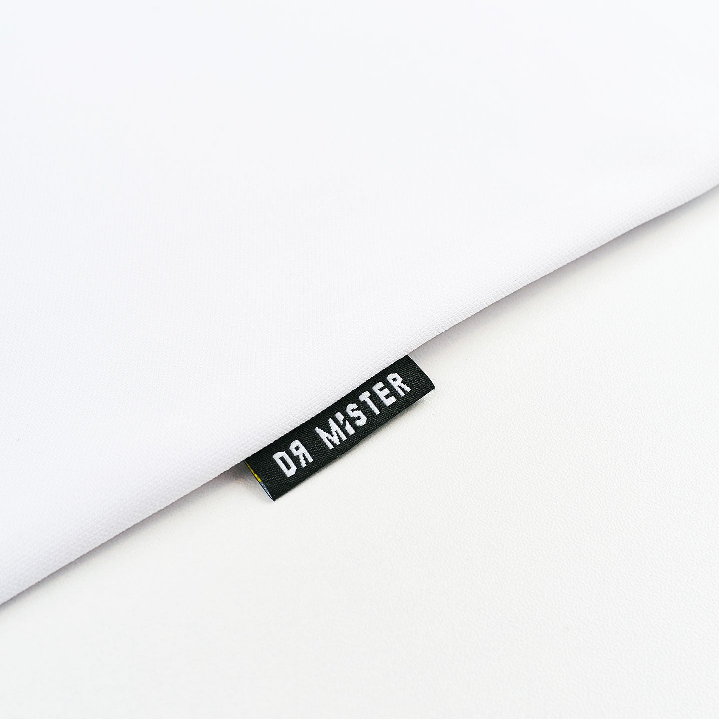 Panelled Drop Shoulder Oversized Jersey - White