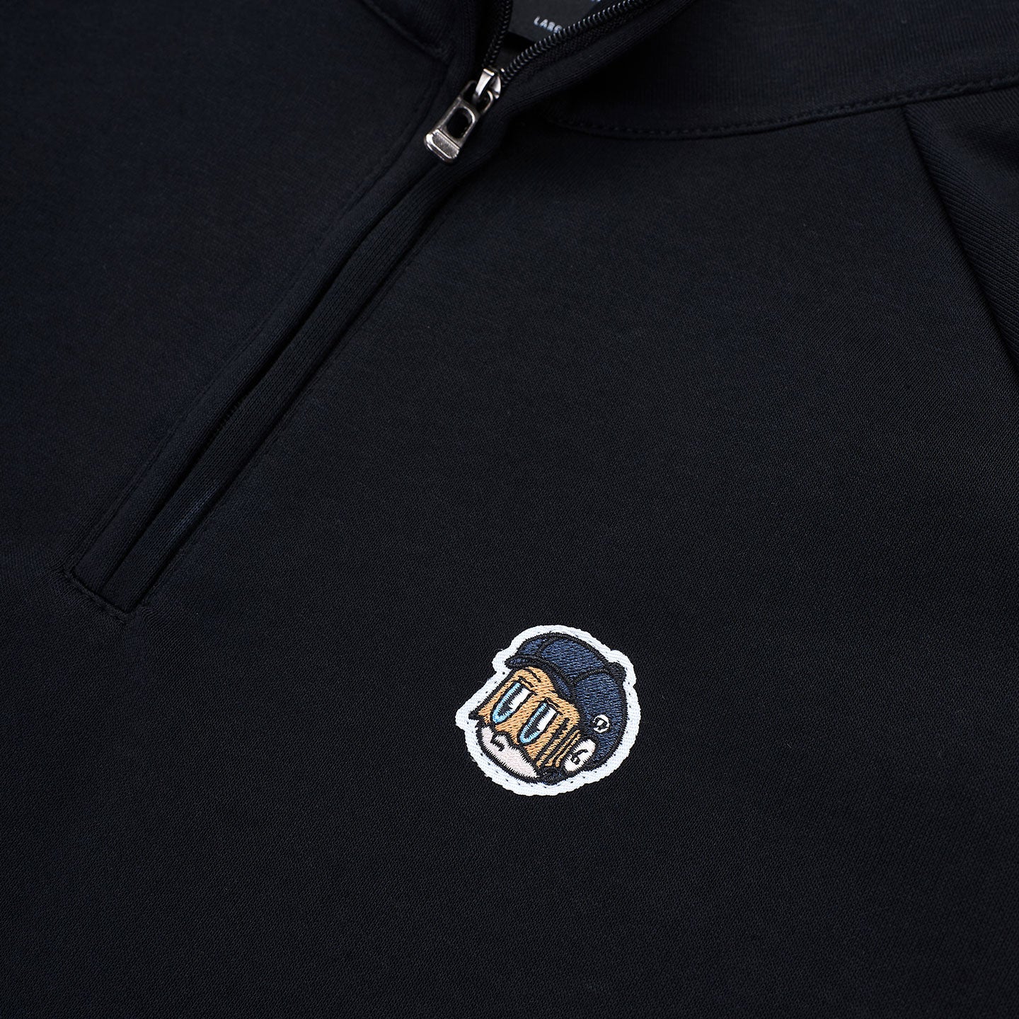 Primitive Half Zip Sweatshirt - Black