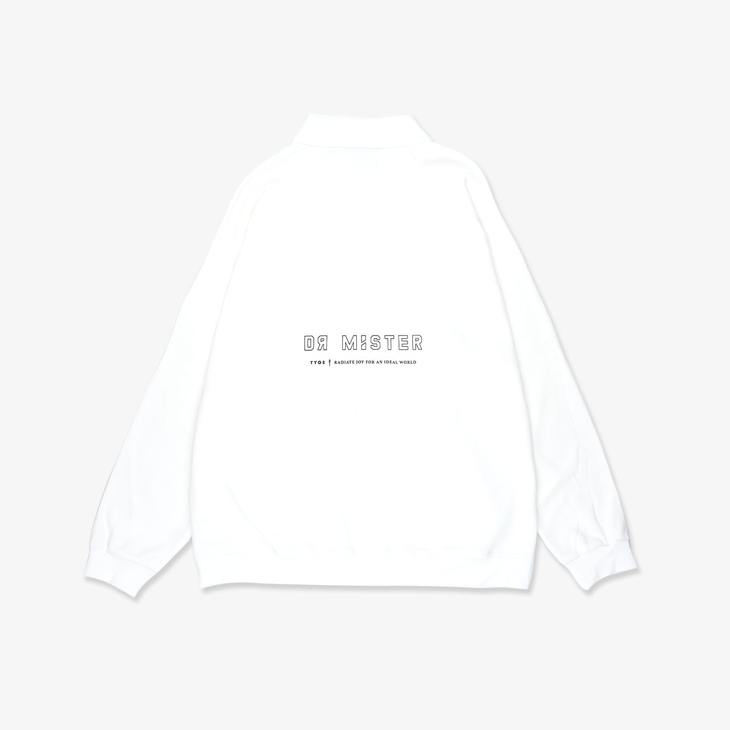 Primitive Half Zip Sweatshirt - White