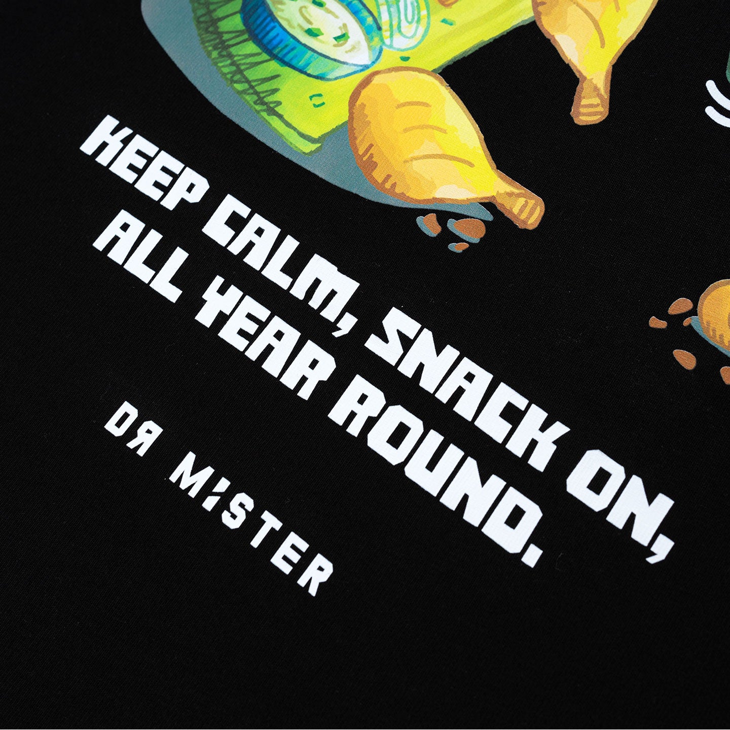 Prankster Chip Broad Tee - Black