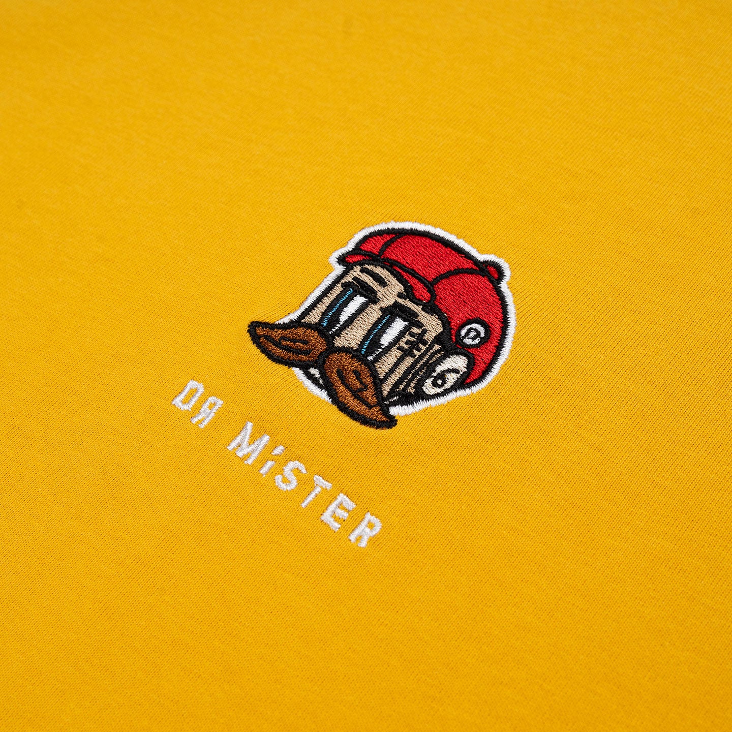 Prankster Chip Broad Tee - Amber Yellow