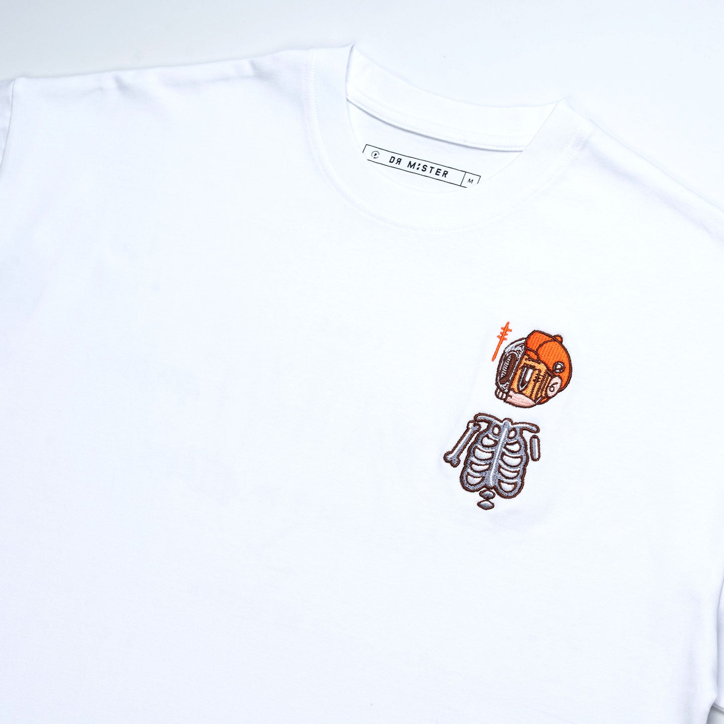 NM Rust Tee - White
