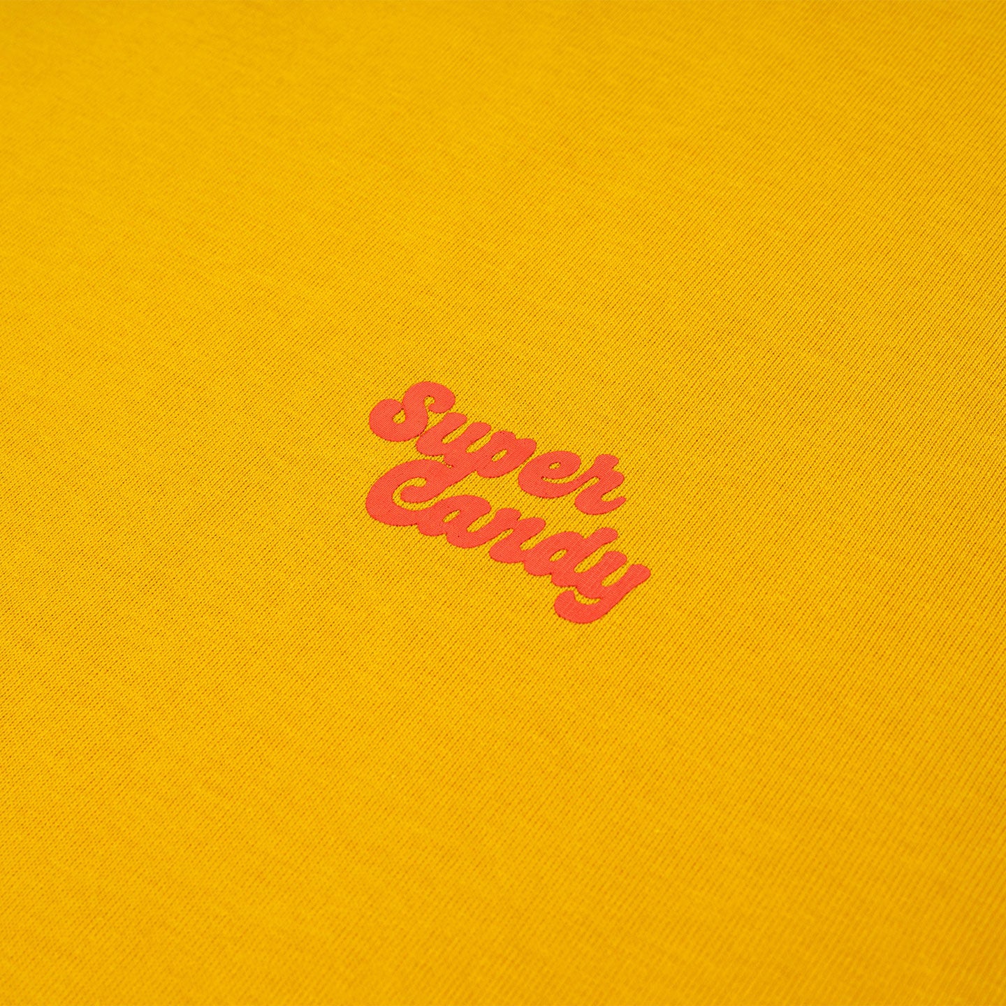 Super Candy Broad Tee - Amber Yellow