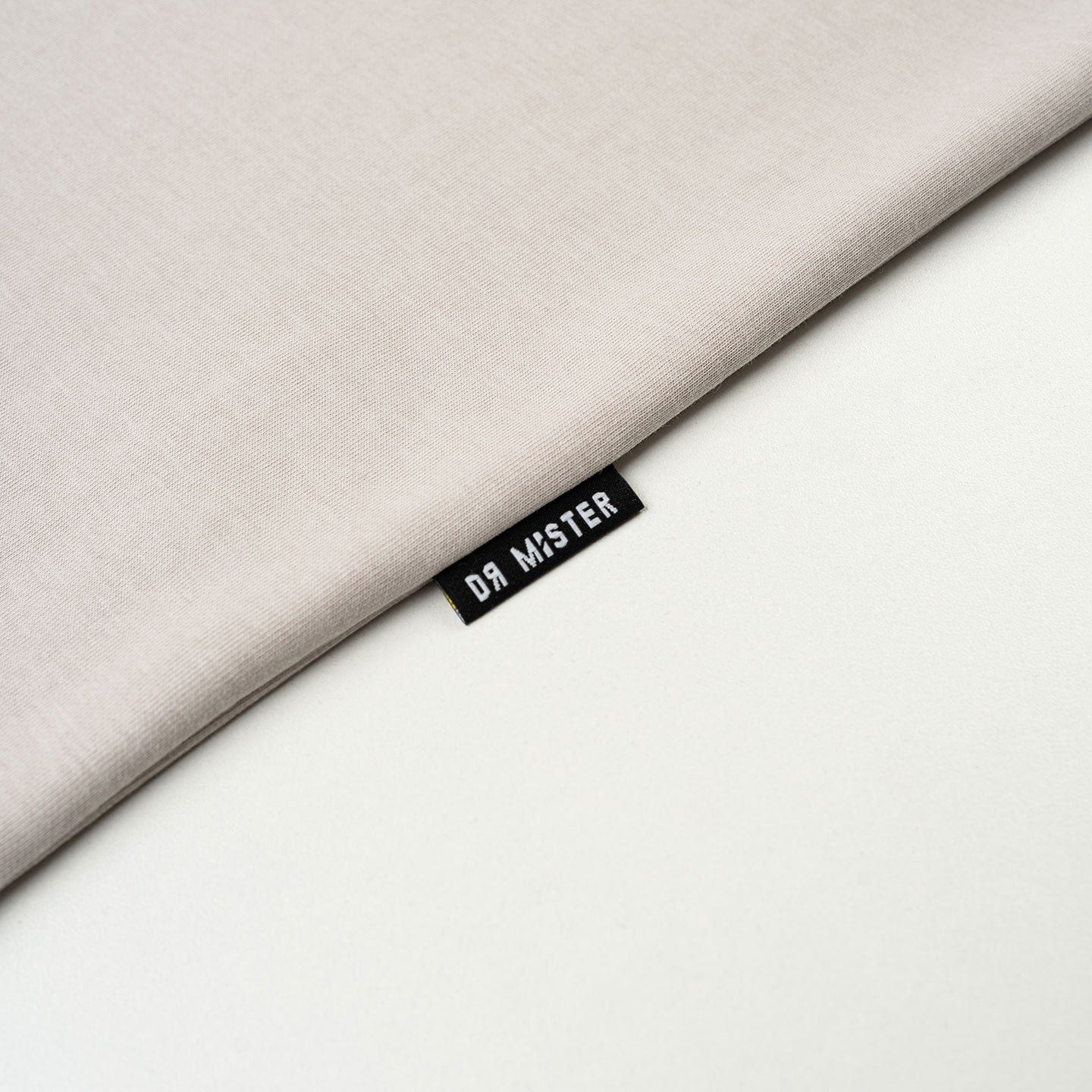 Signature Motif Broad Tee - Bone Beige