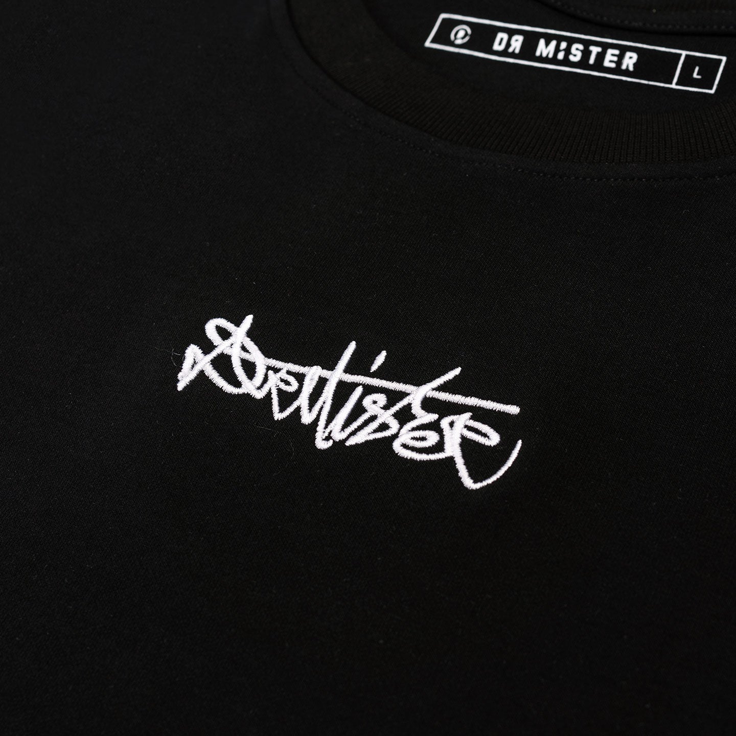 Signature Motif Broad Tee - Black