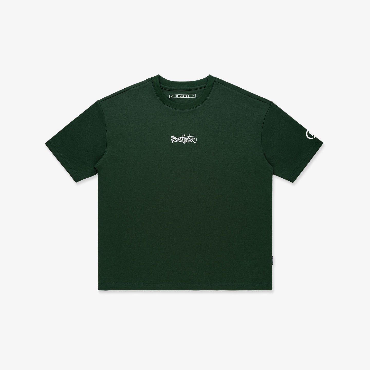 Signature Motif Broad Tee - Sacramento Green