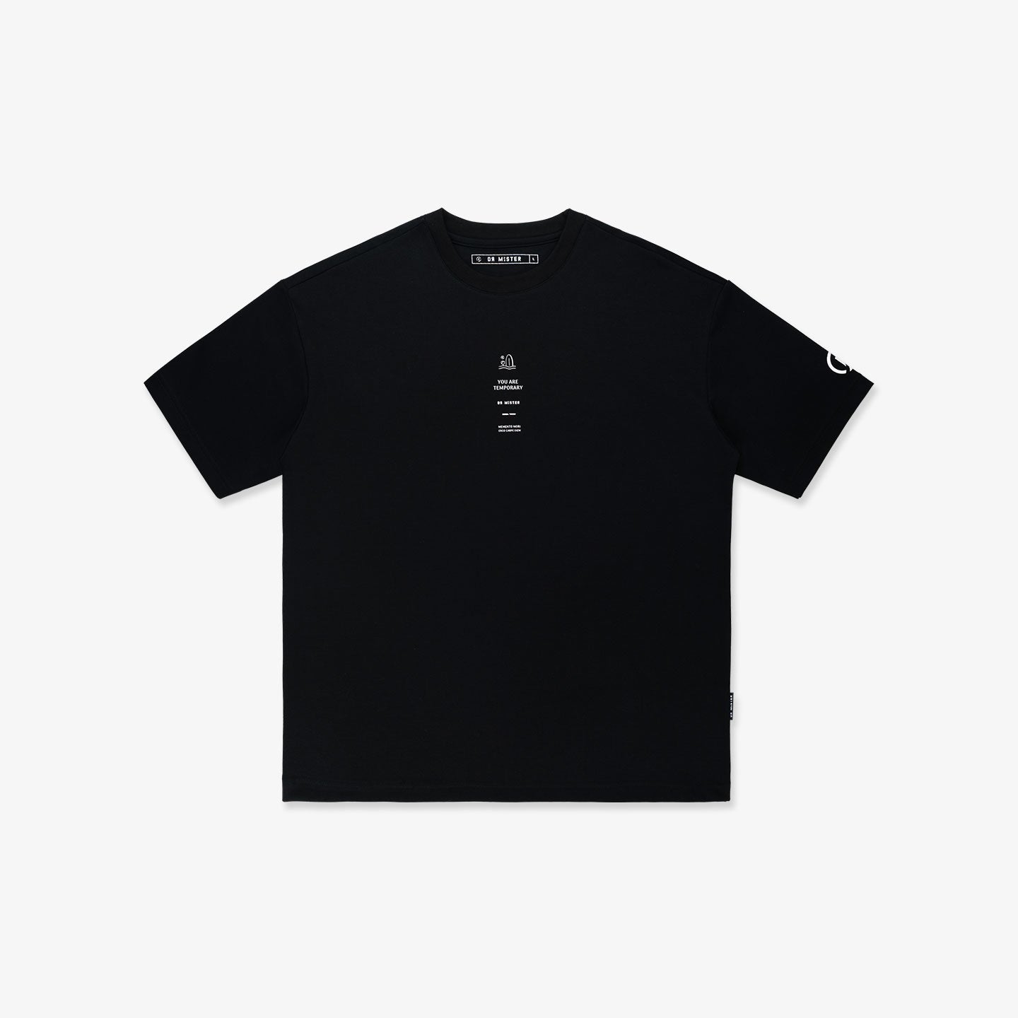 SkullWave Broad Tee - Black