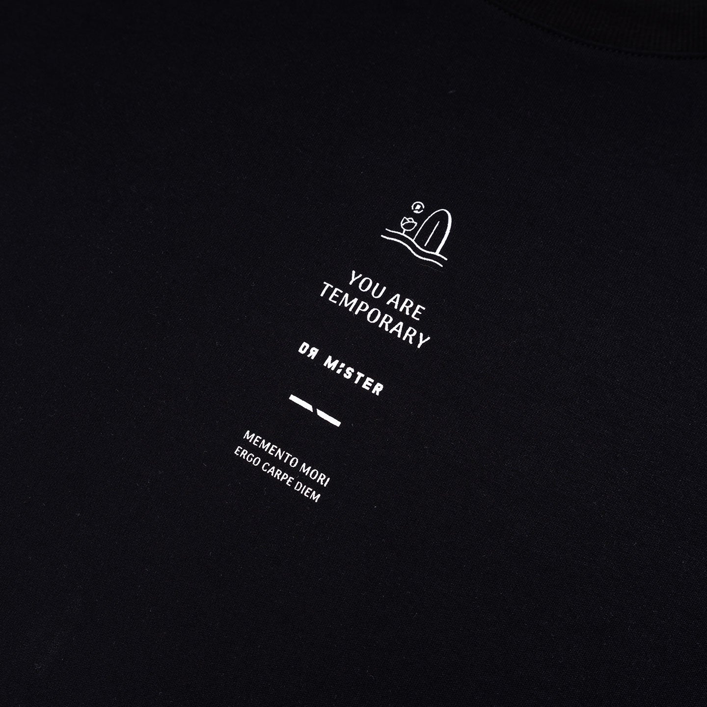 SkullWave Broad Tee - Black