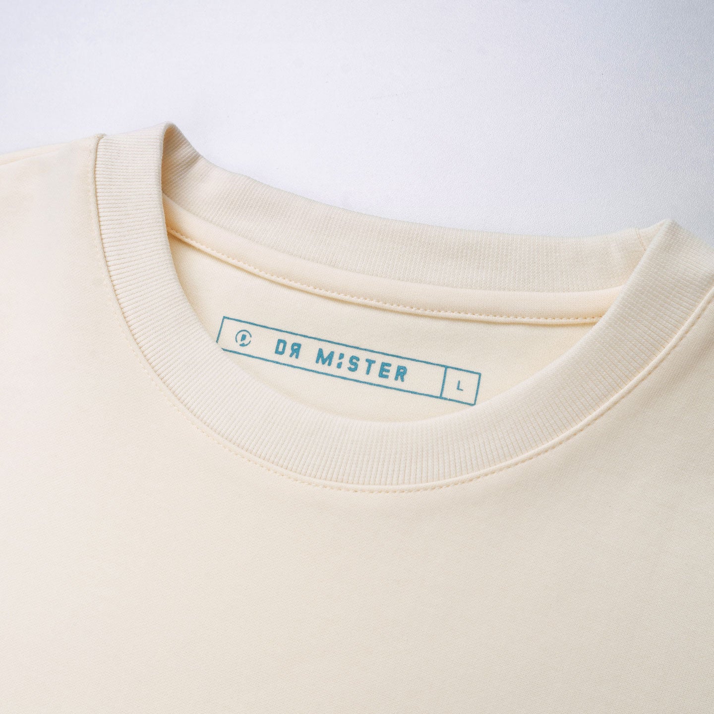 SkullWave Broad Tee - Cream