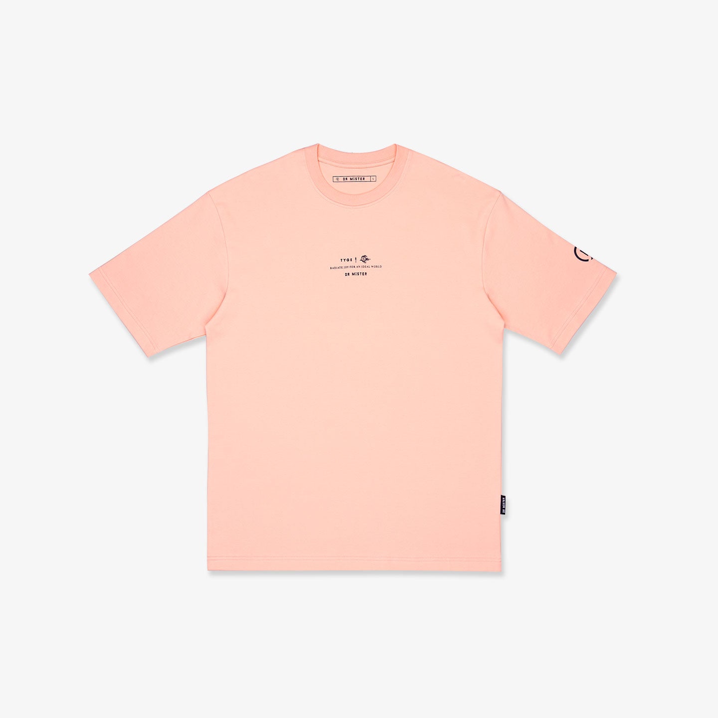 Tyge Dragon Oversized Tee - Salmon Pink (Special Edition)