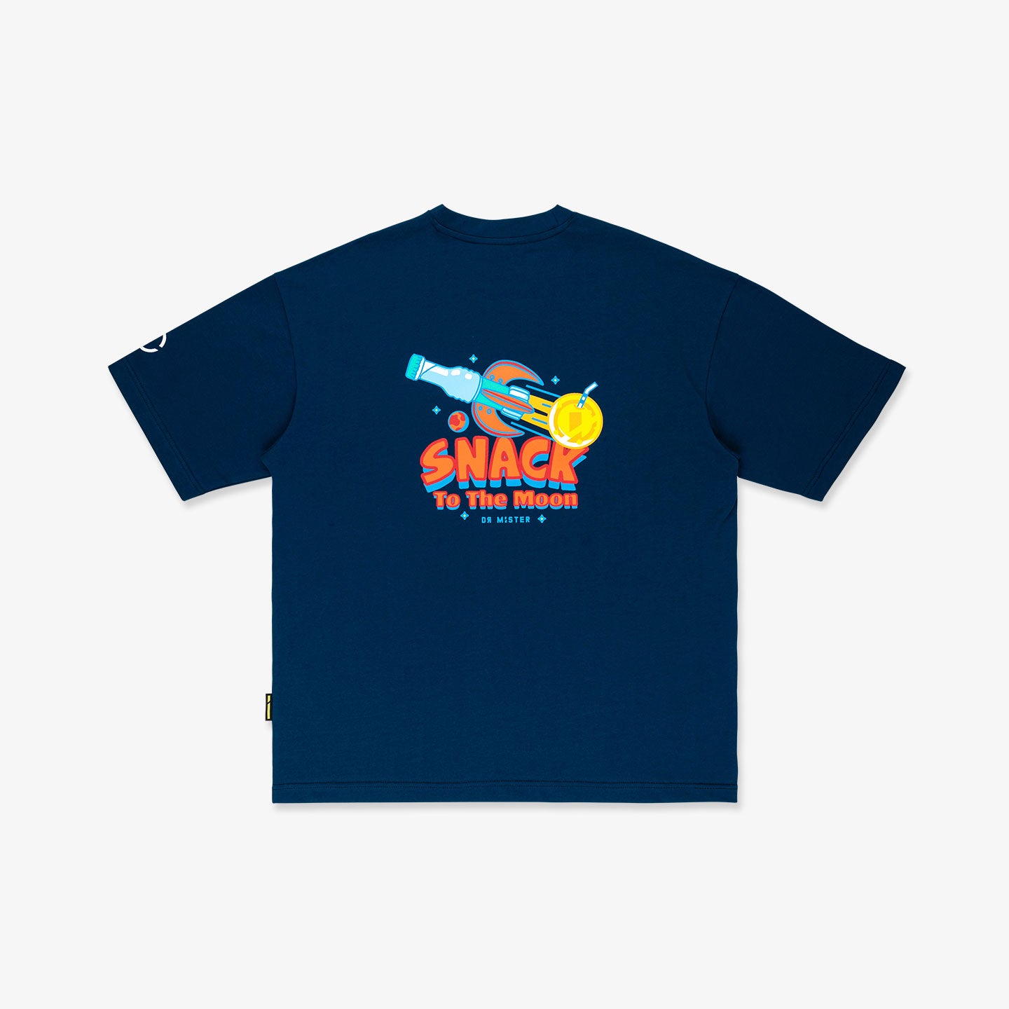To The Moon Broad Tee - Prussian Blue