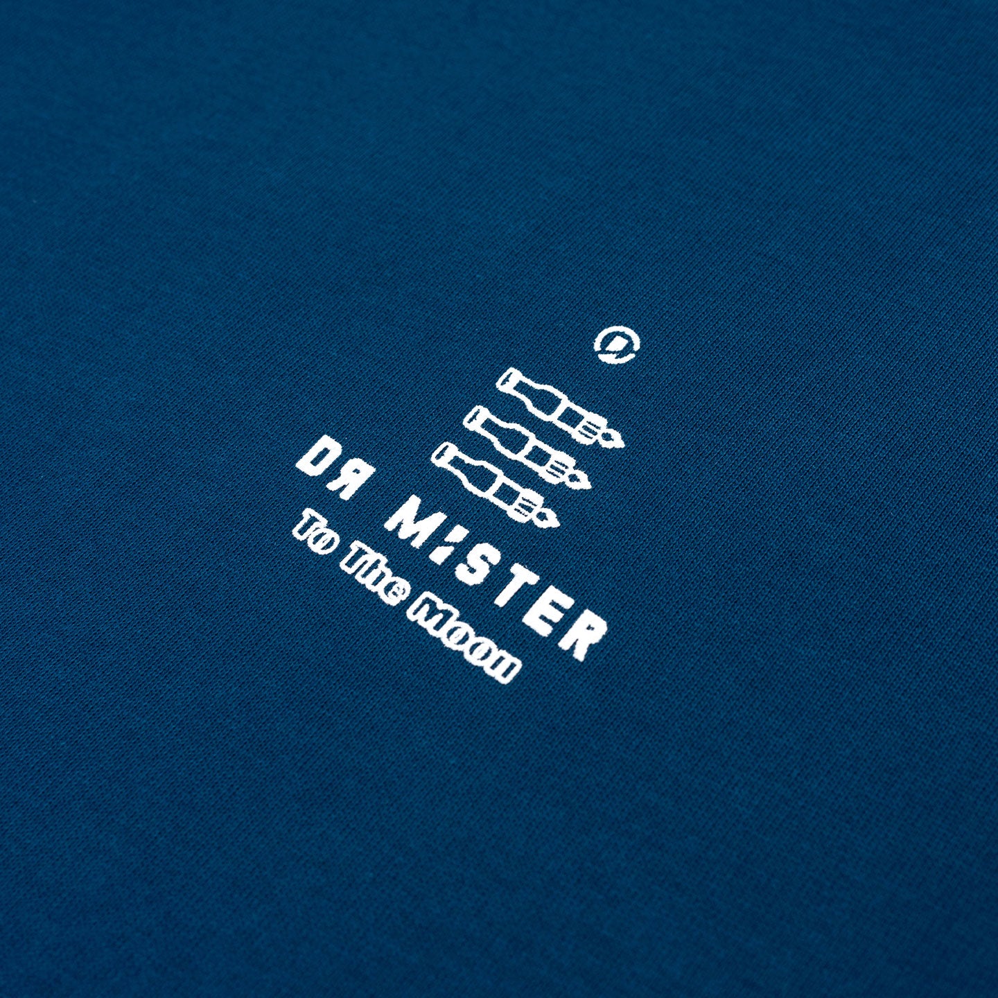 To The Moon Broad Tee - Prussian Blue