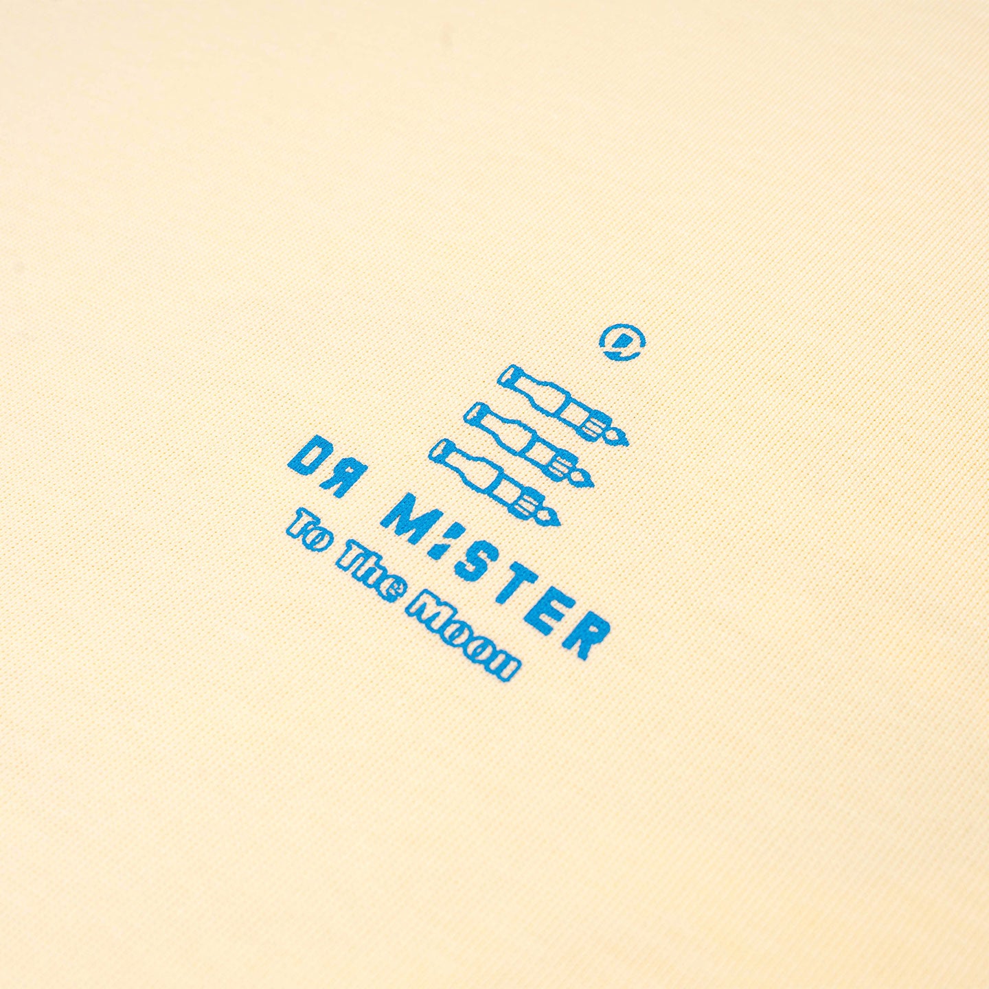 To The Moon Broad Tee - Cream