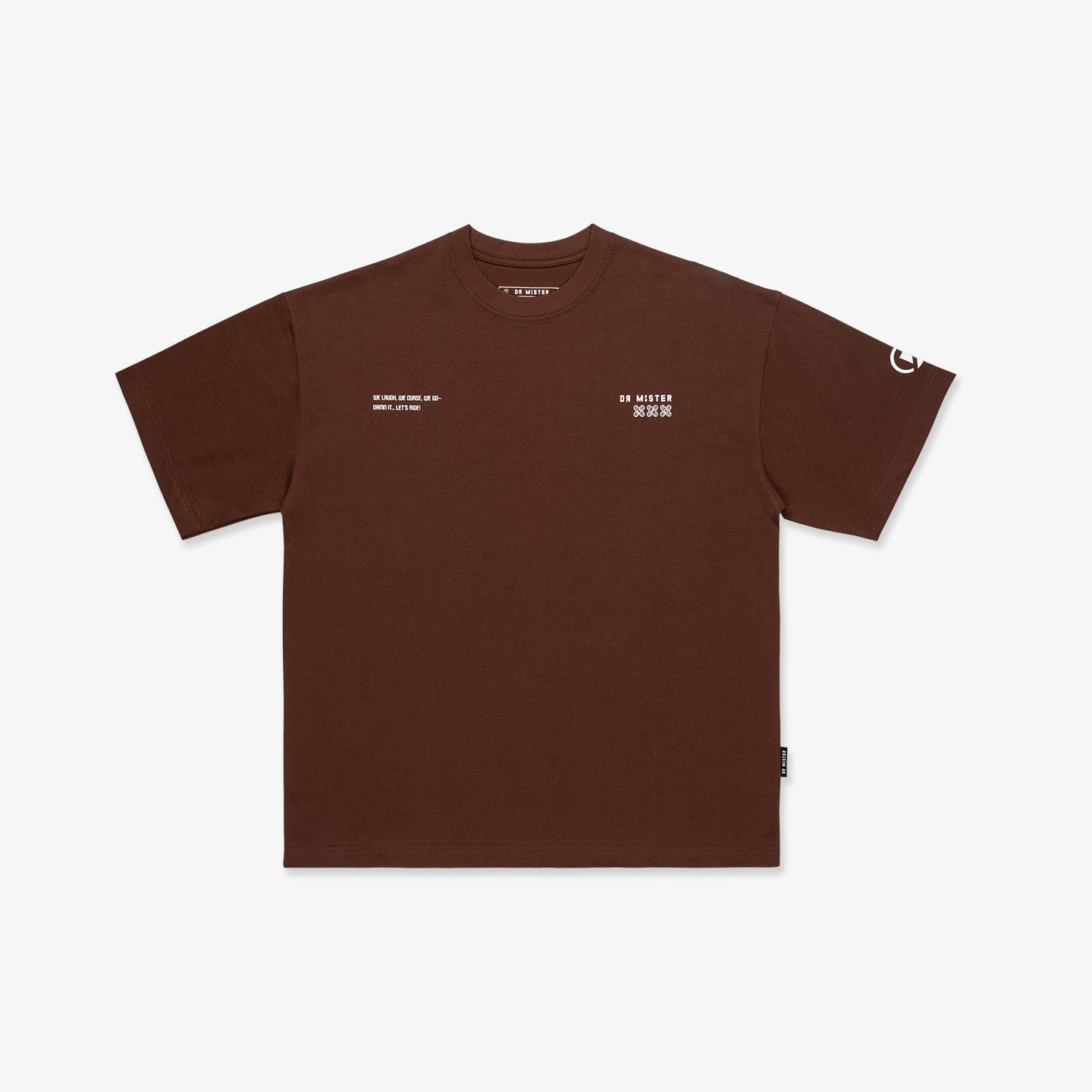 Tough Life Tee- Walnut Brown