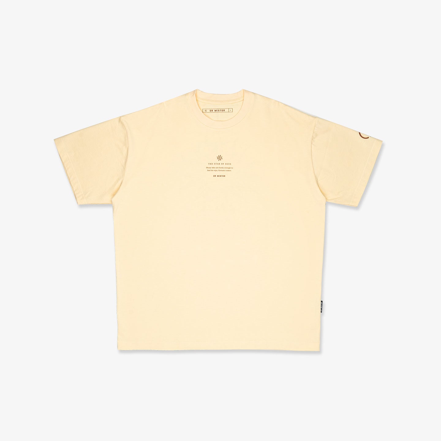 The Sun Broad Tee - Cream Beige