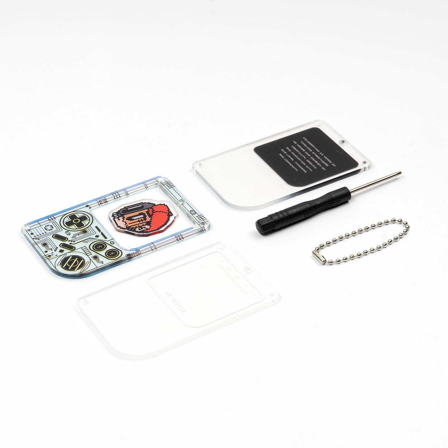 Build-Your-Own Tygeboy Pixel Keychain