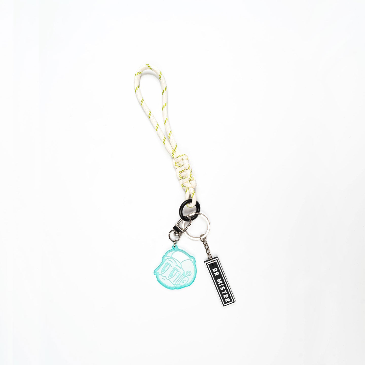 Duo Charms Paracord Keychain