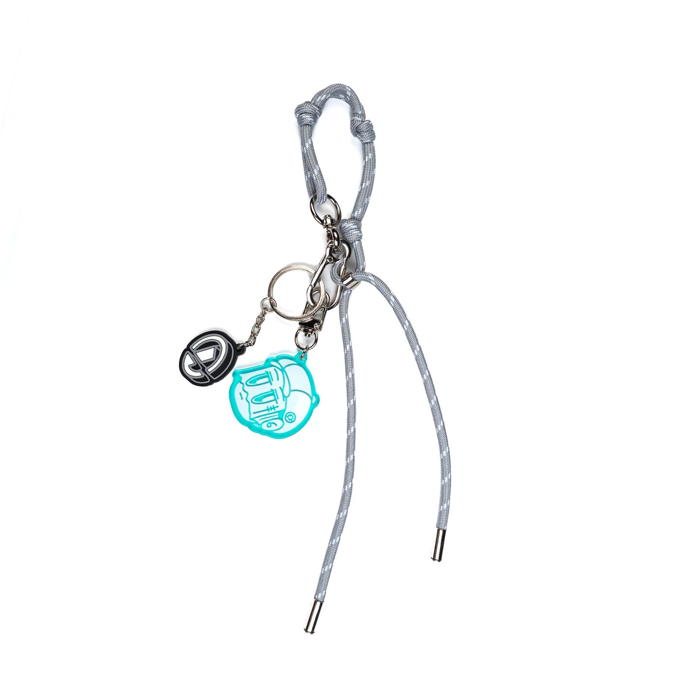 Duo Charms Paracord Keychain
