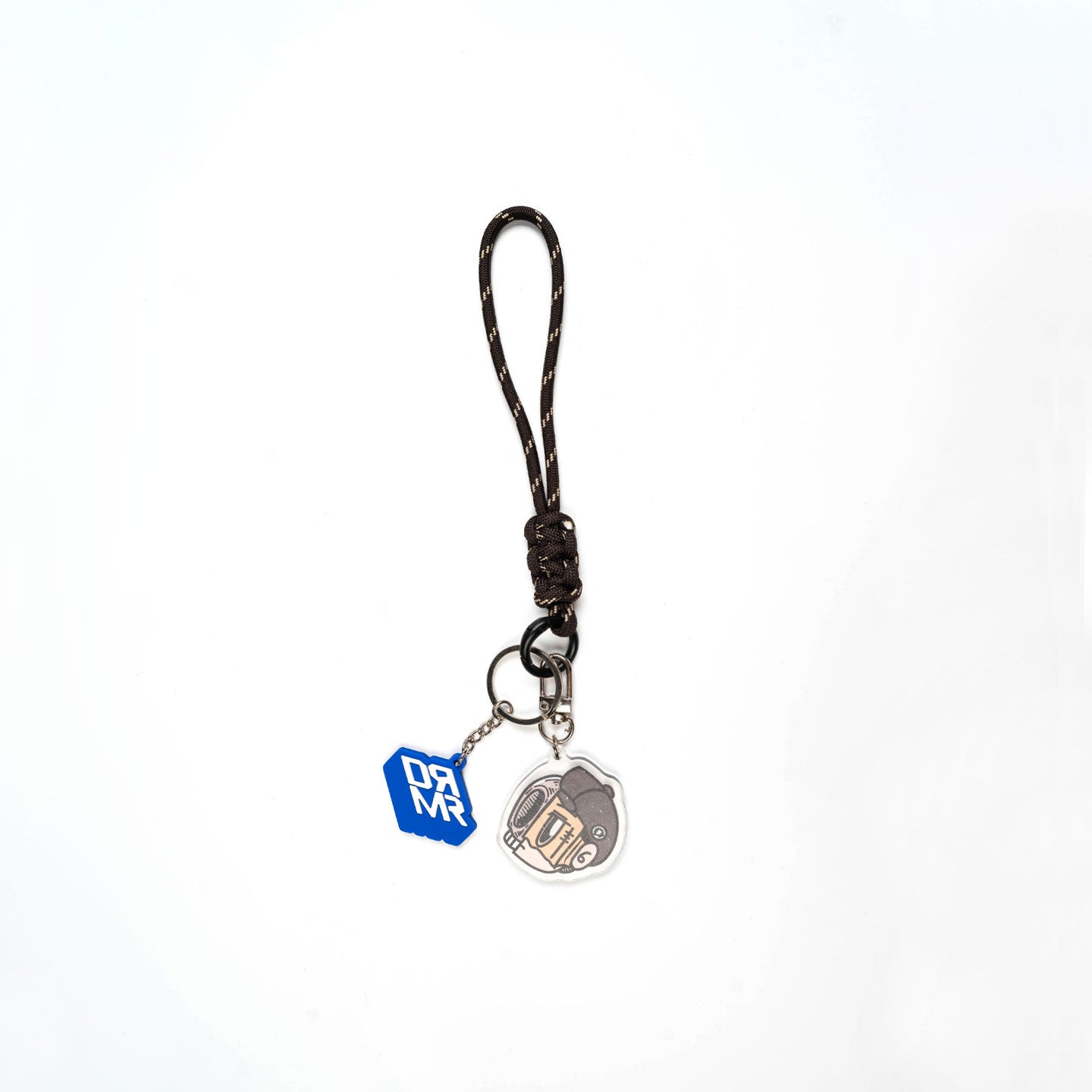 Duo Charms Paracord Keychain