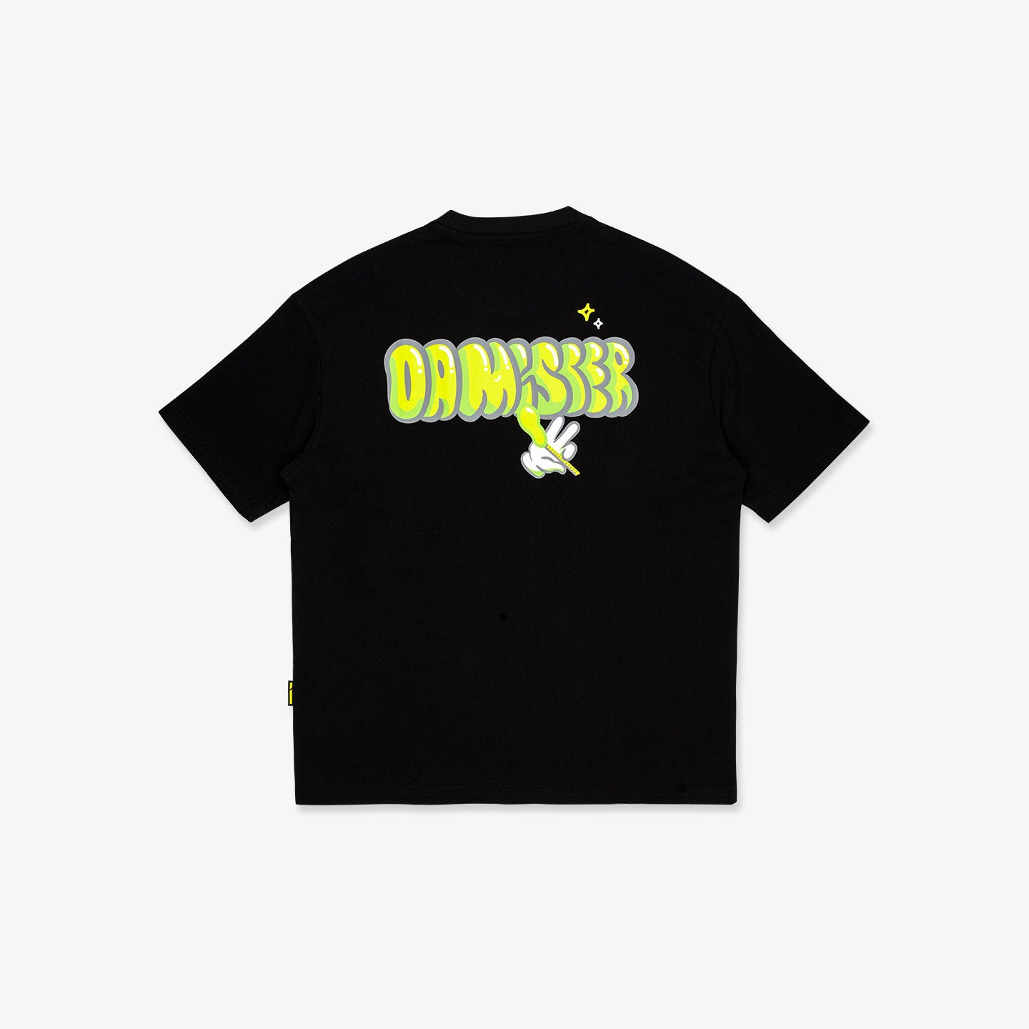 Blown Logo Broad Tee - Black