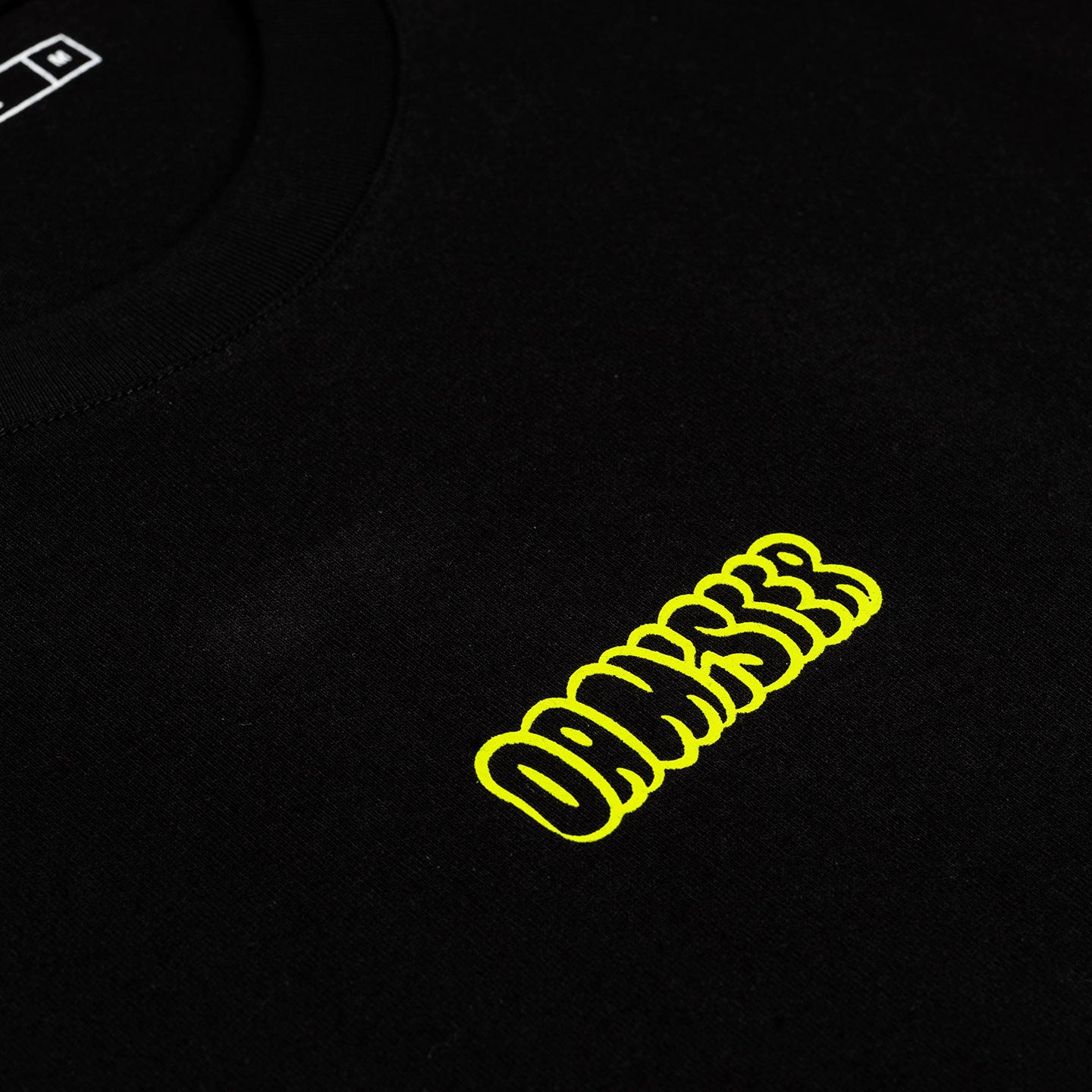 Blown Logo Broad Tee - Black