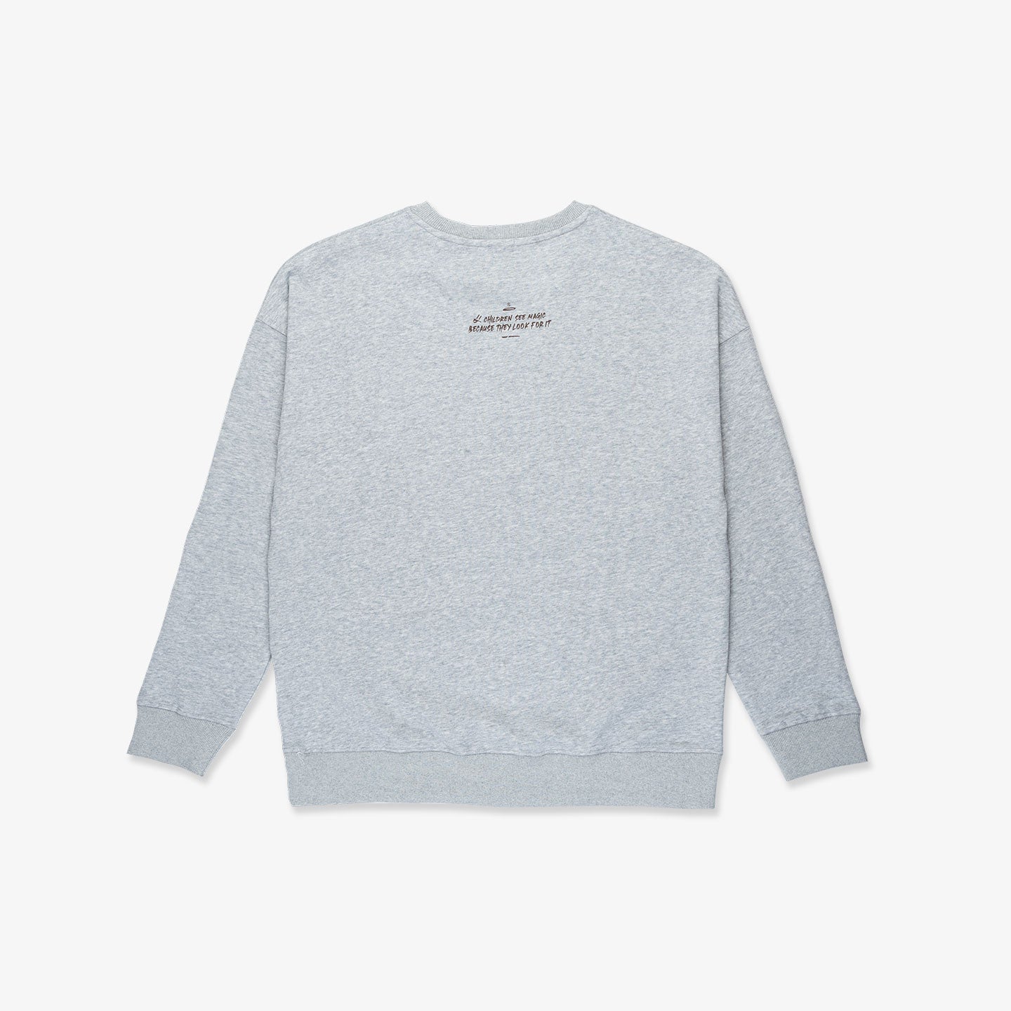 Bunny Sweatshirt - Melange Grey
