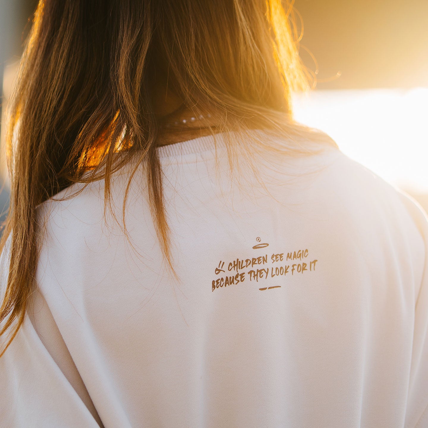 Bunny Sweatshirt - Ivory
