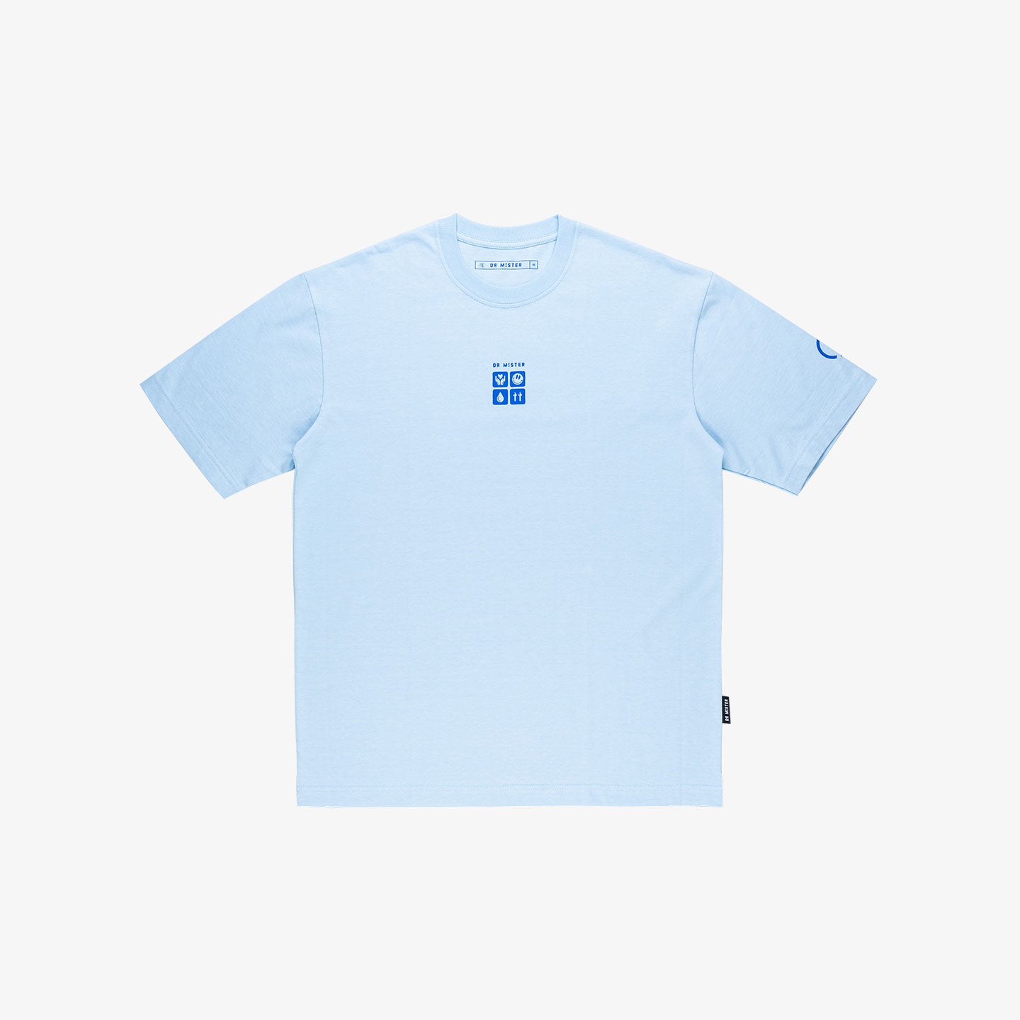 Core Oversized Tee - Light Blue