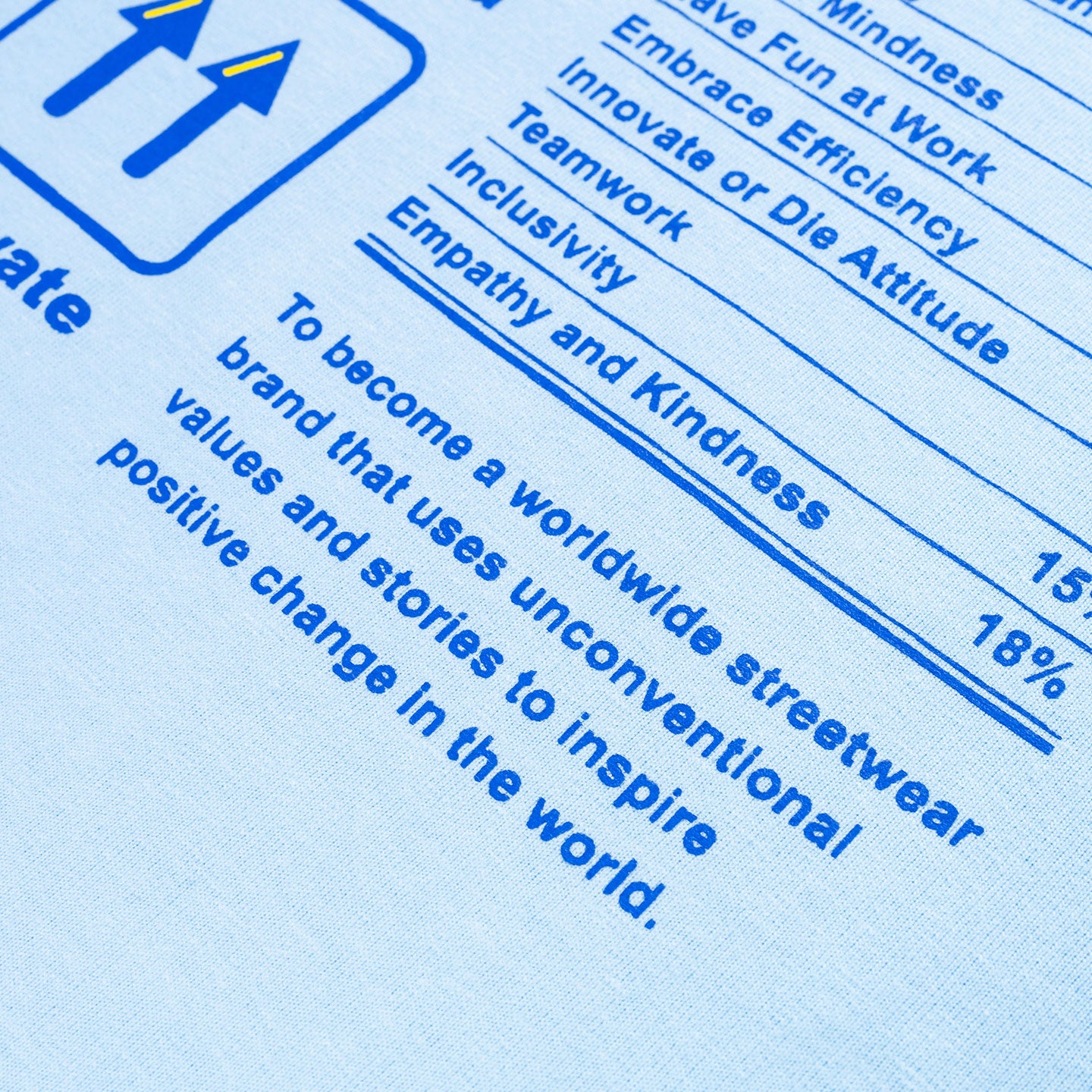 Core Oversized Tee - Light Blue