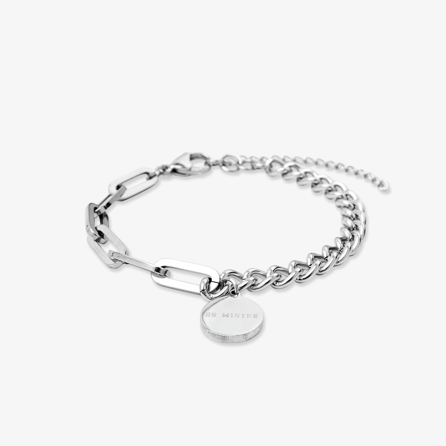 Hybrid Mark II Chain Bracelet - Silver