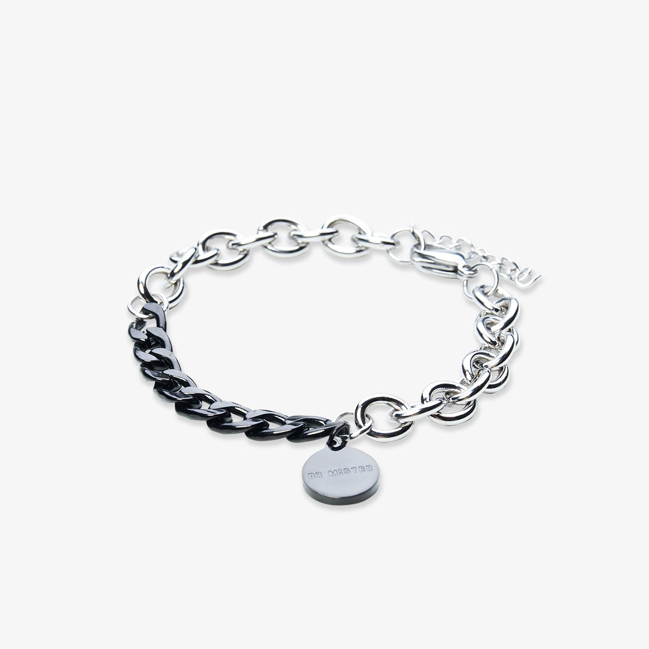 Mono Tint Chain Bracelet - Black